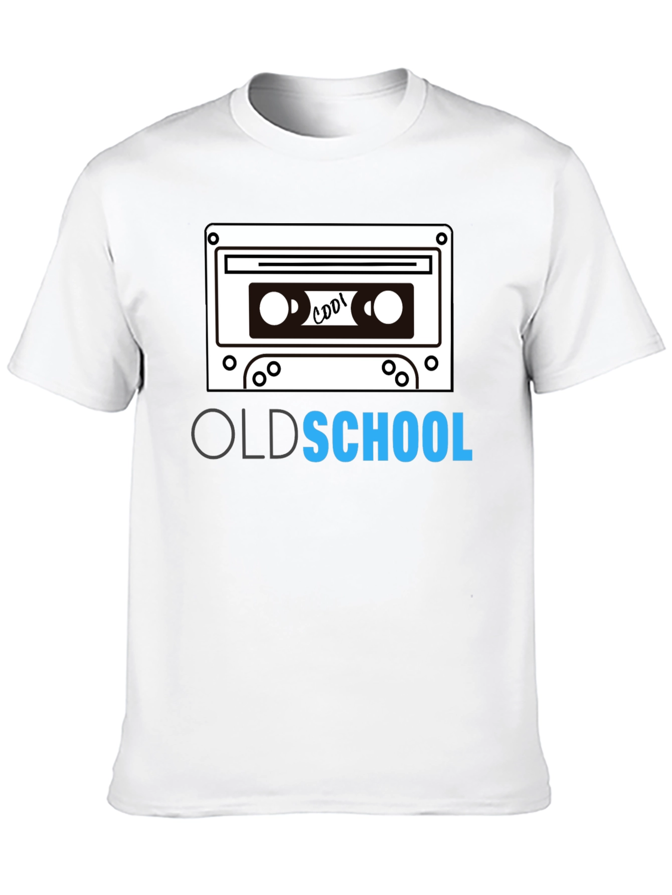 Old School Cassette Tape Graphic Tee