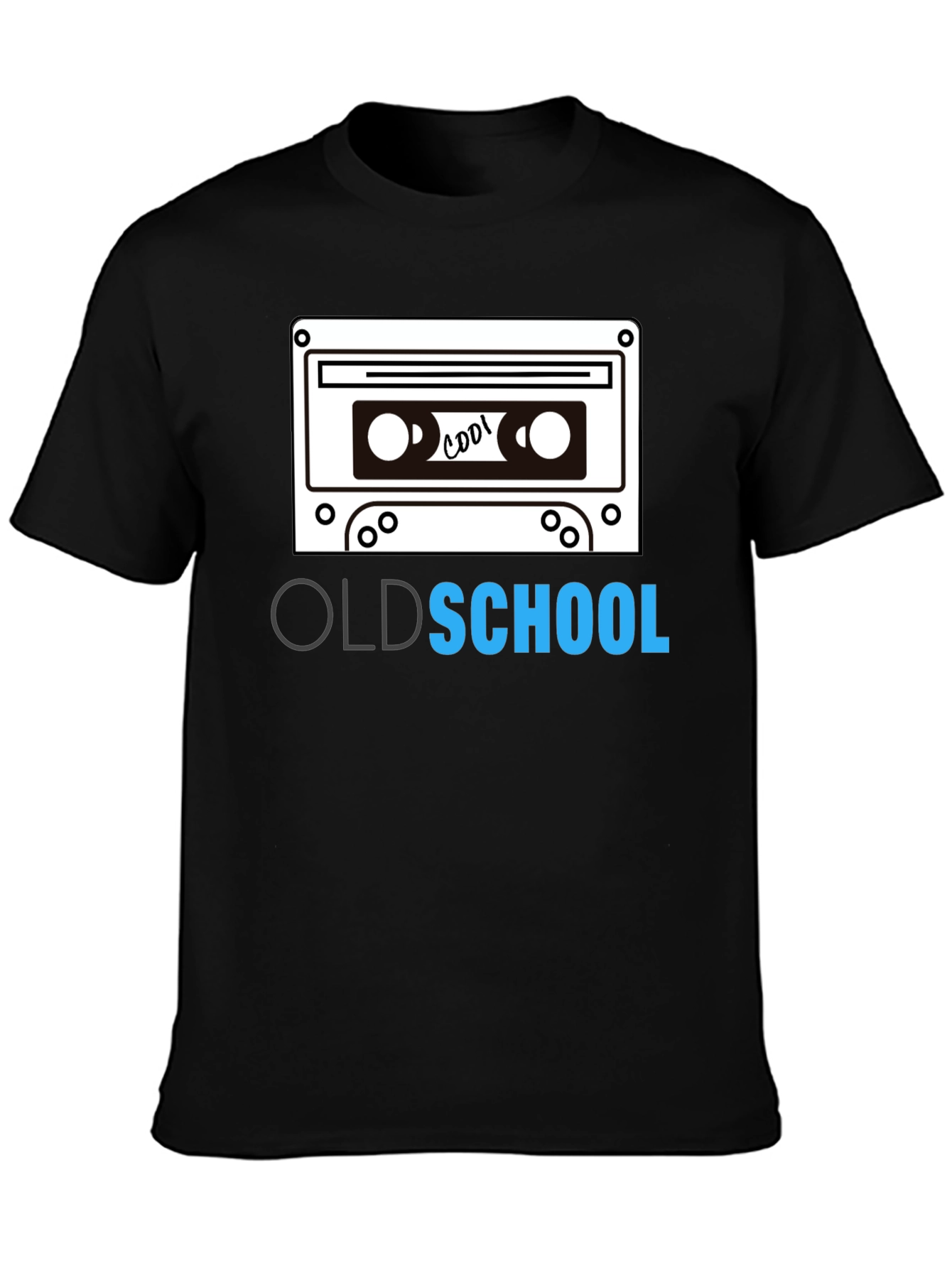 Old School Cassette Tape Graphic Tee
