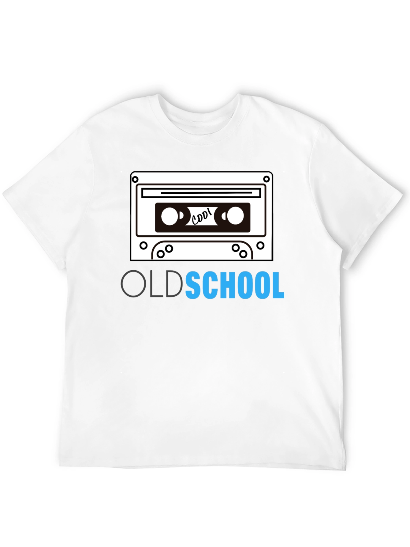 Old School Cassette Tape Graphic Tee