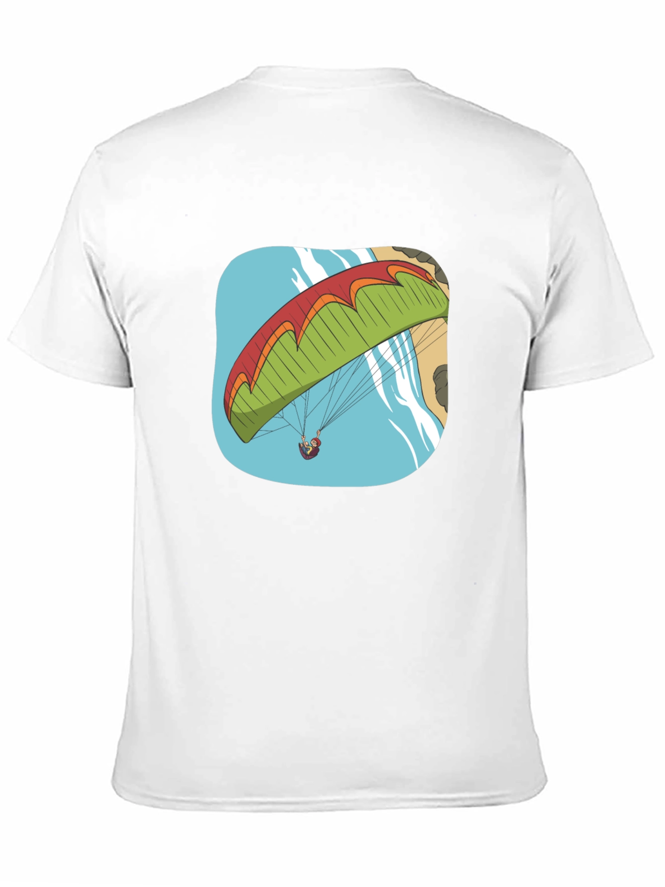 Paragliding Adventure T-Shirt - Black