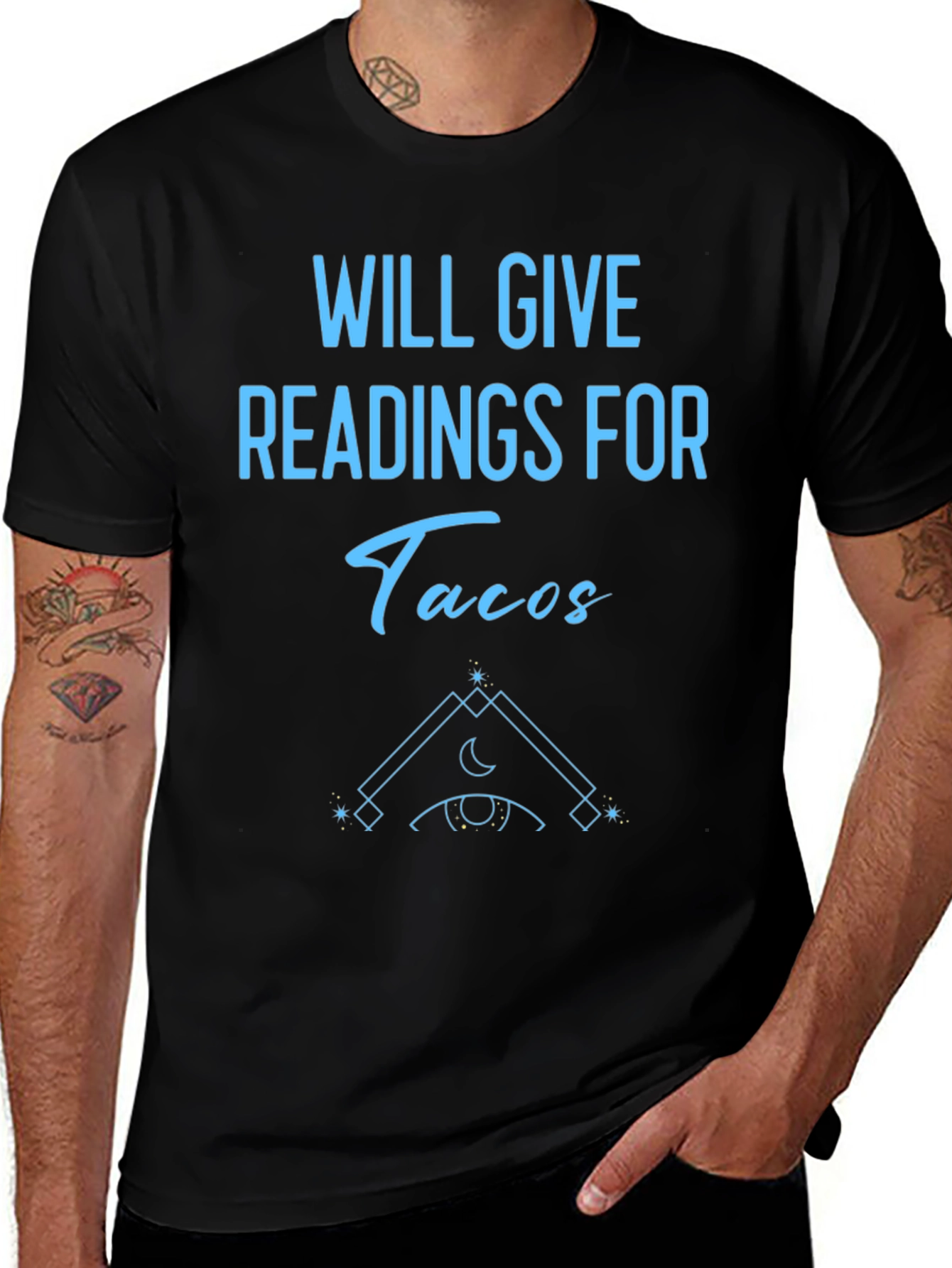 Will Give Readings For Tacos Graphic T-Shirt