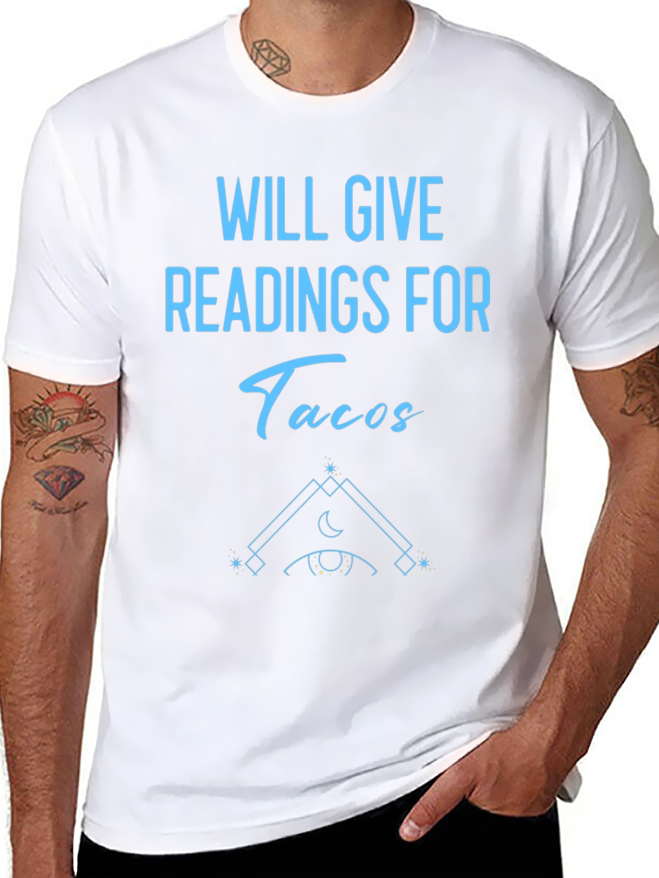 Will Give Readings For Tacos Graphic T-Shirt