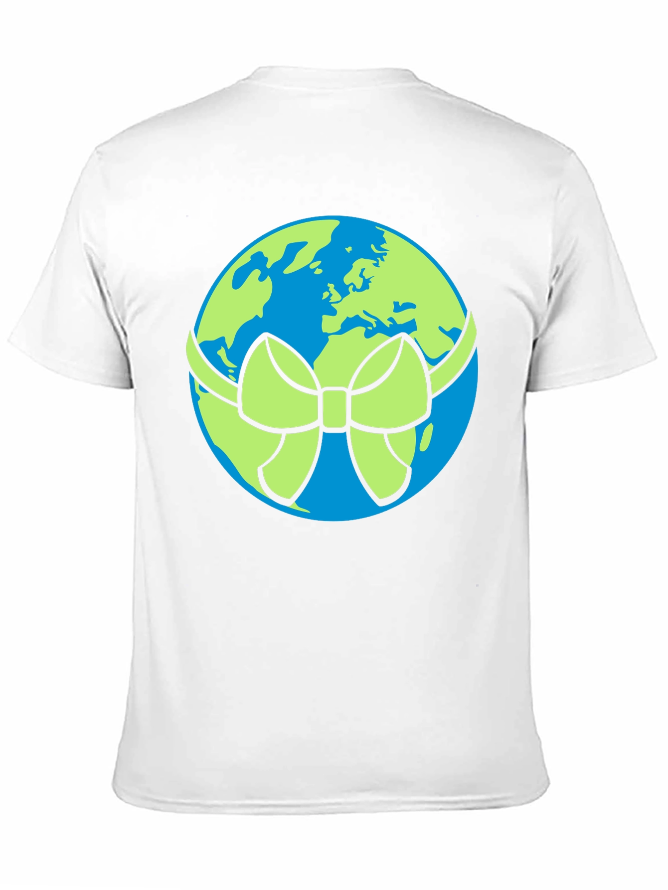 Earth Day T-Shirt - Planet Gift Bow Design