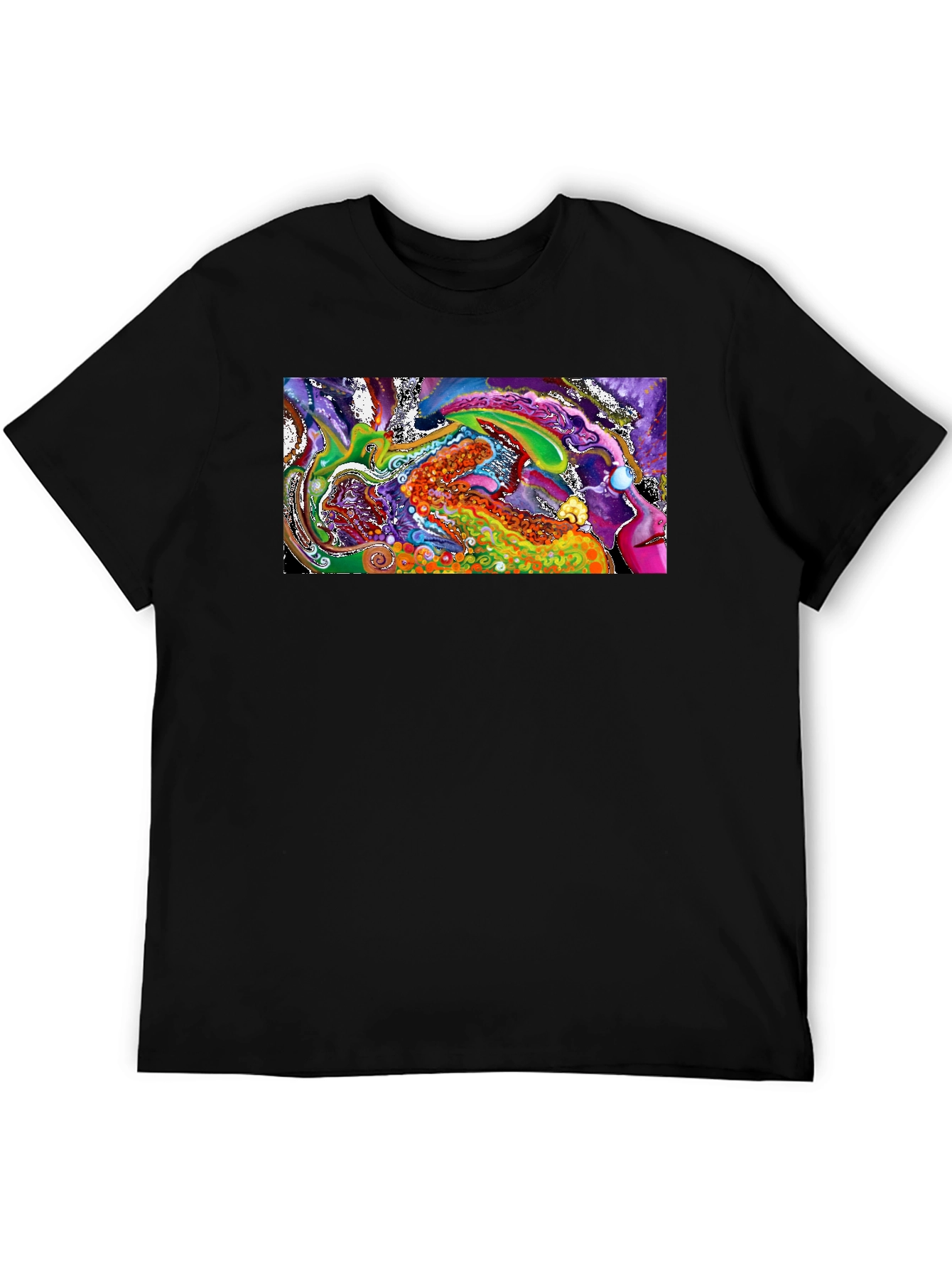 Abstract Art Graphic T-Shirt