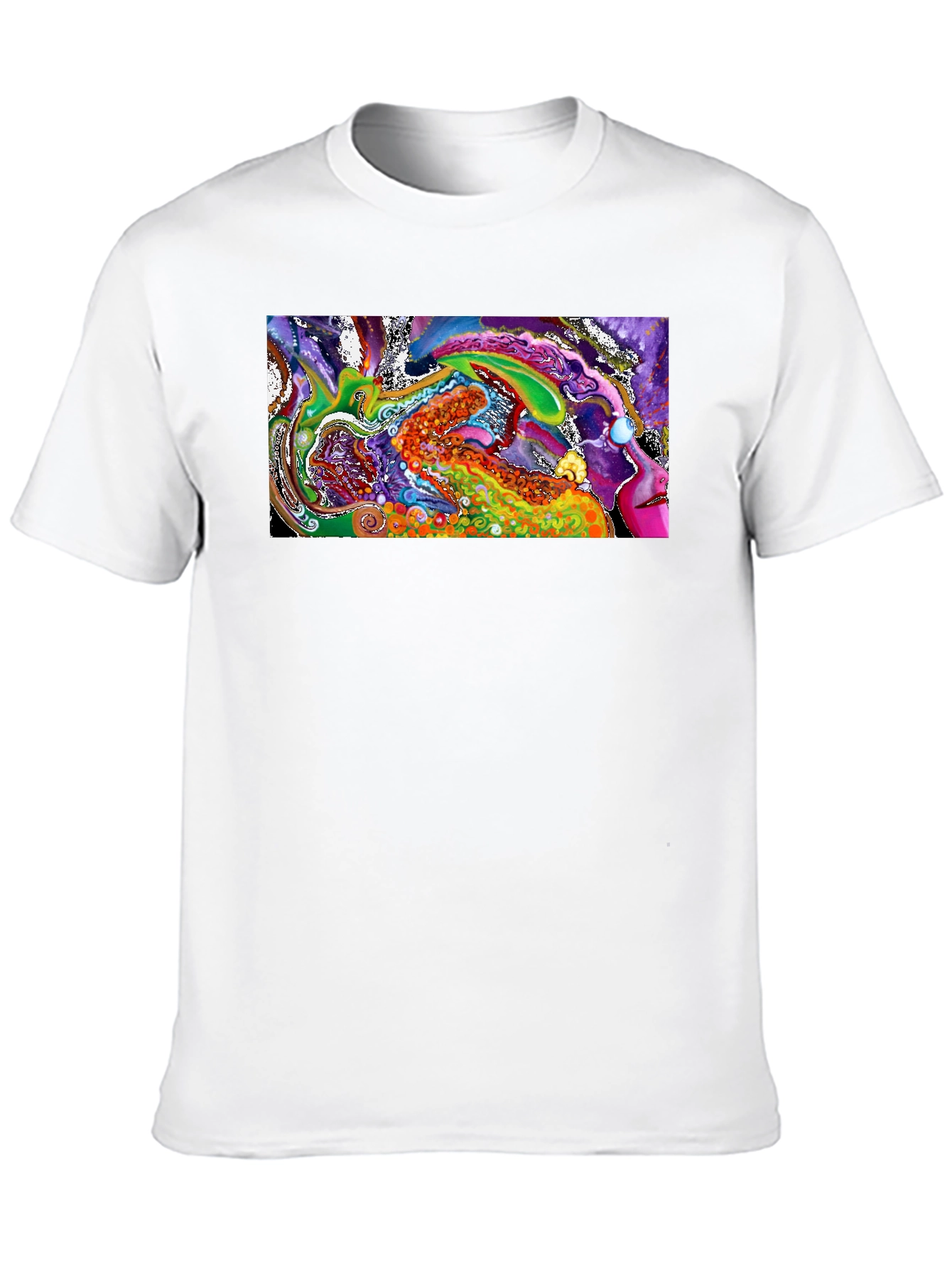Abstract Art Graphic T-Shirt