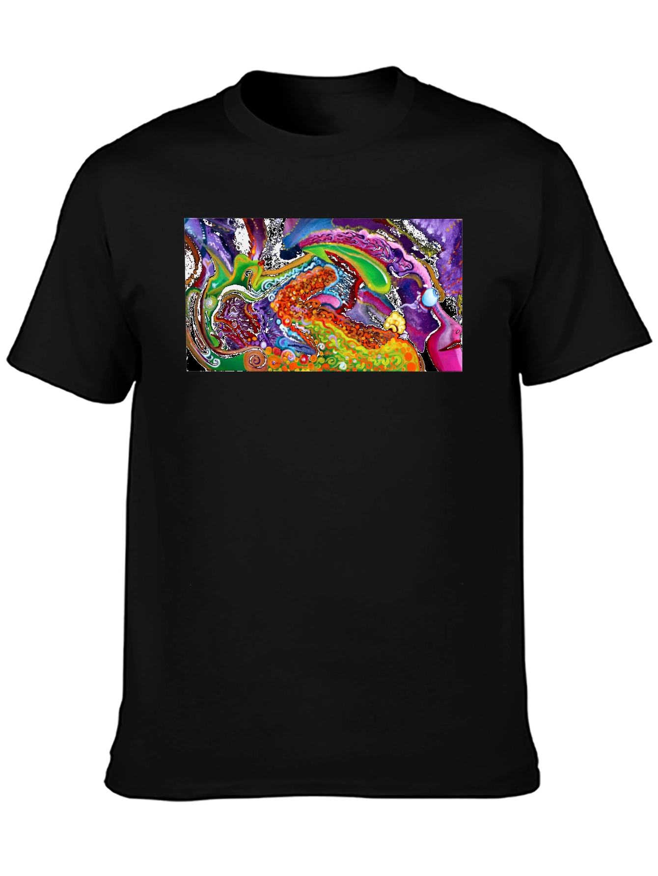 Abstract Art Graphic T-Shirt