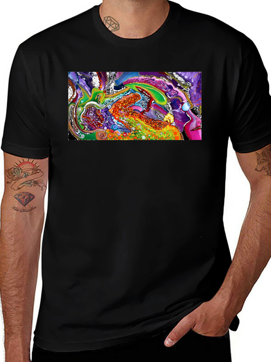 Abstract Art Graphic T-Shirt