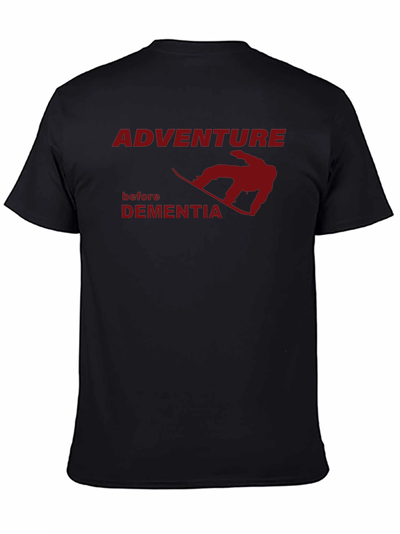 Adventure Before Dementia Graphic Tee - Black