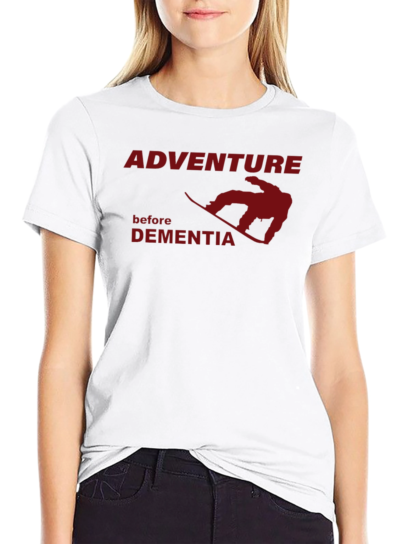 Adventure Before Dementia Graphic Tee - Black
