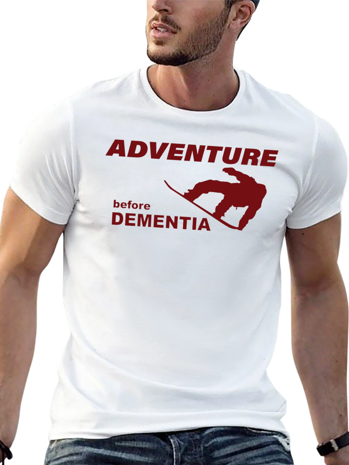 Adventure Before Dementia Graphic Tee - Black