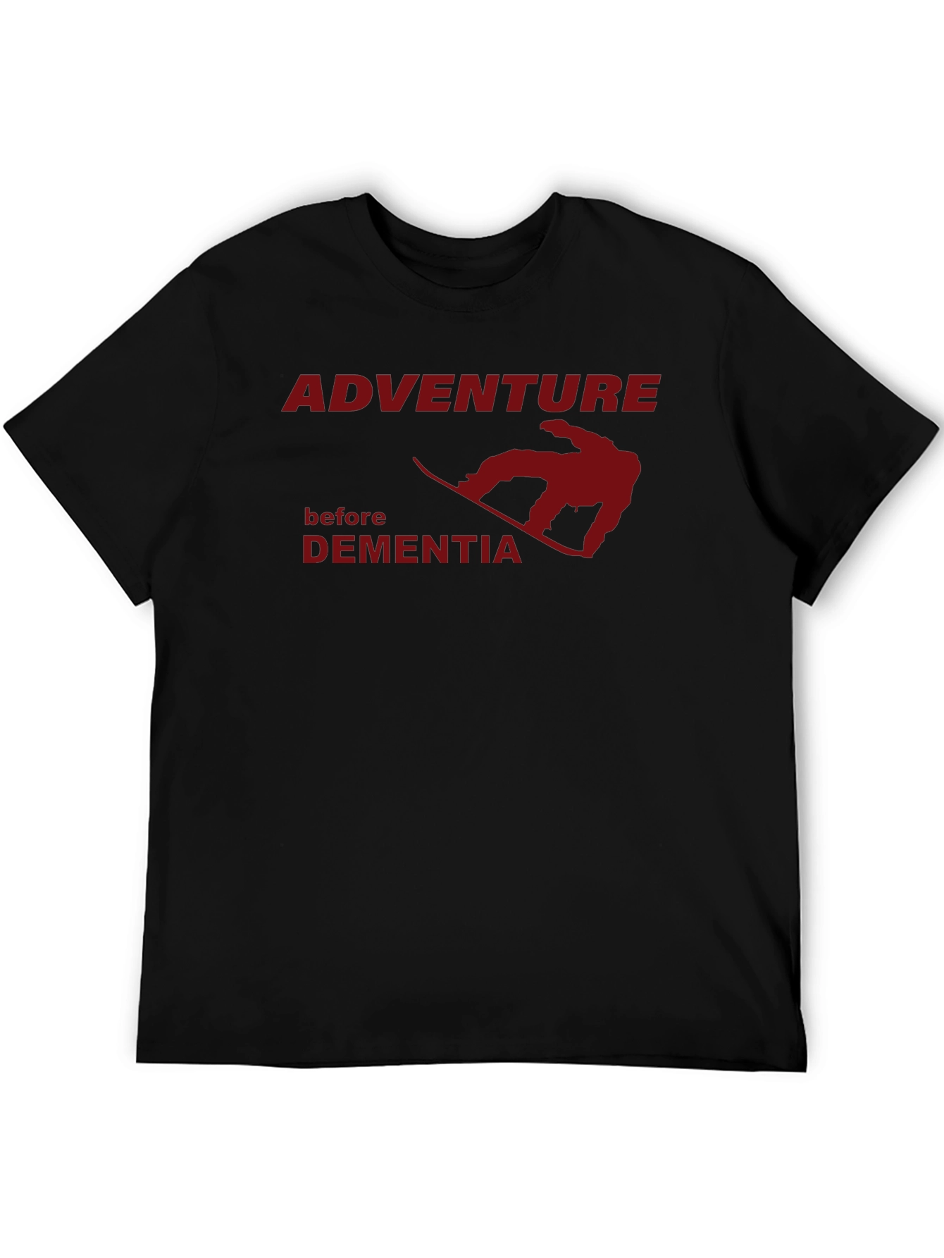 Adventure Before Dementia Graphic Tee - Black
