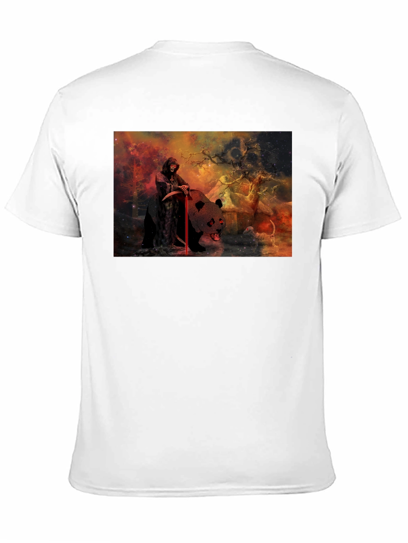 Grim Reaper Panda T-Shirt