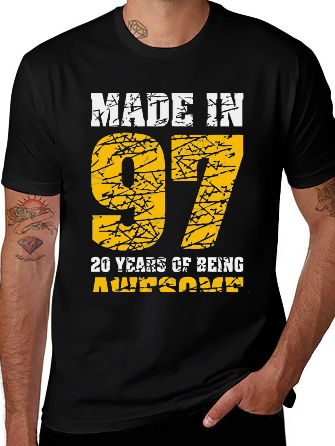 Made In 97 Birthday Graphic Tee