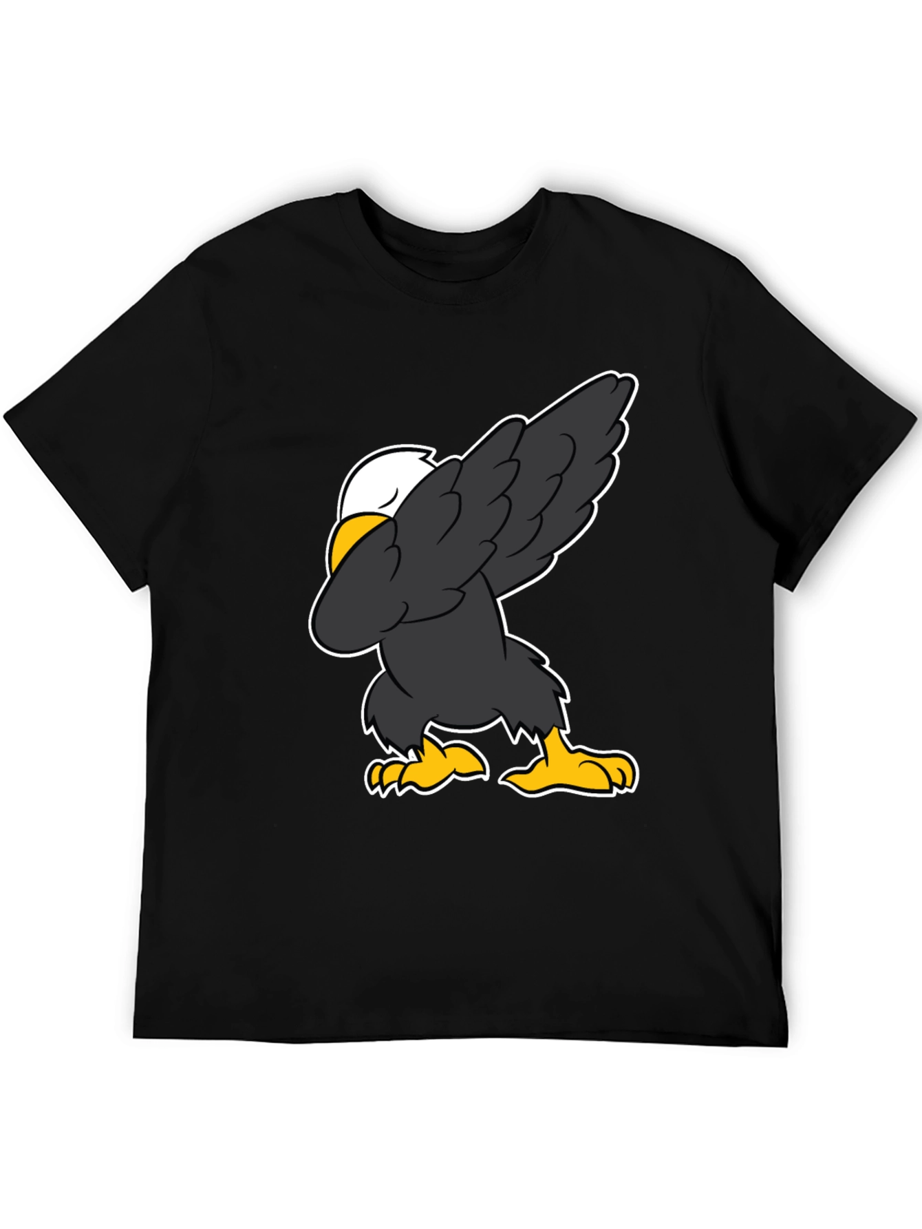 Dabbing Eagle Graphic Tee - Patriotic Fun