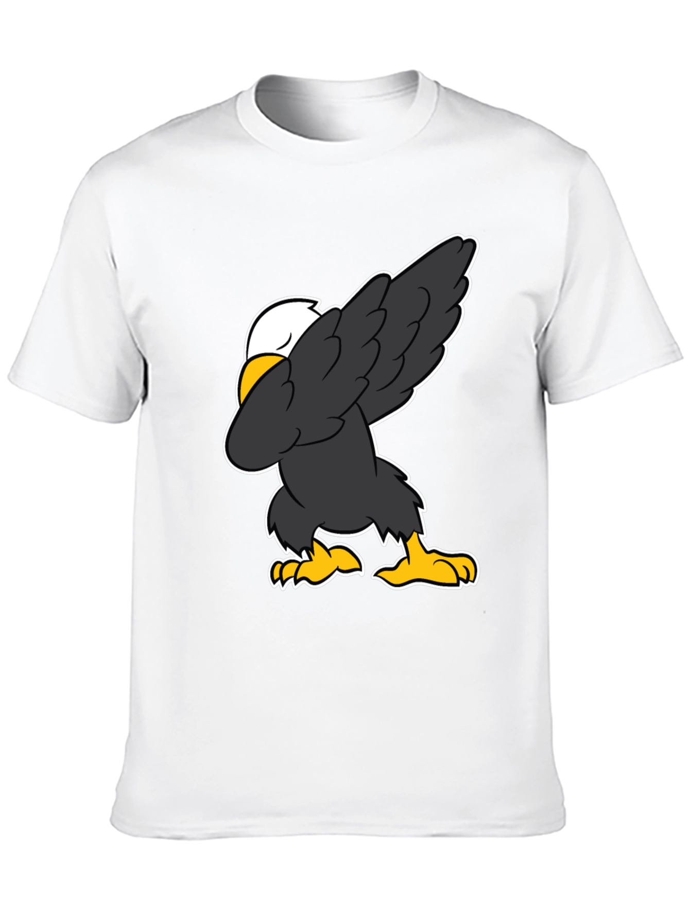 Dabbing Eagle Graphic Tee - Patriotic Fun