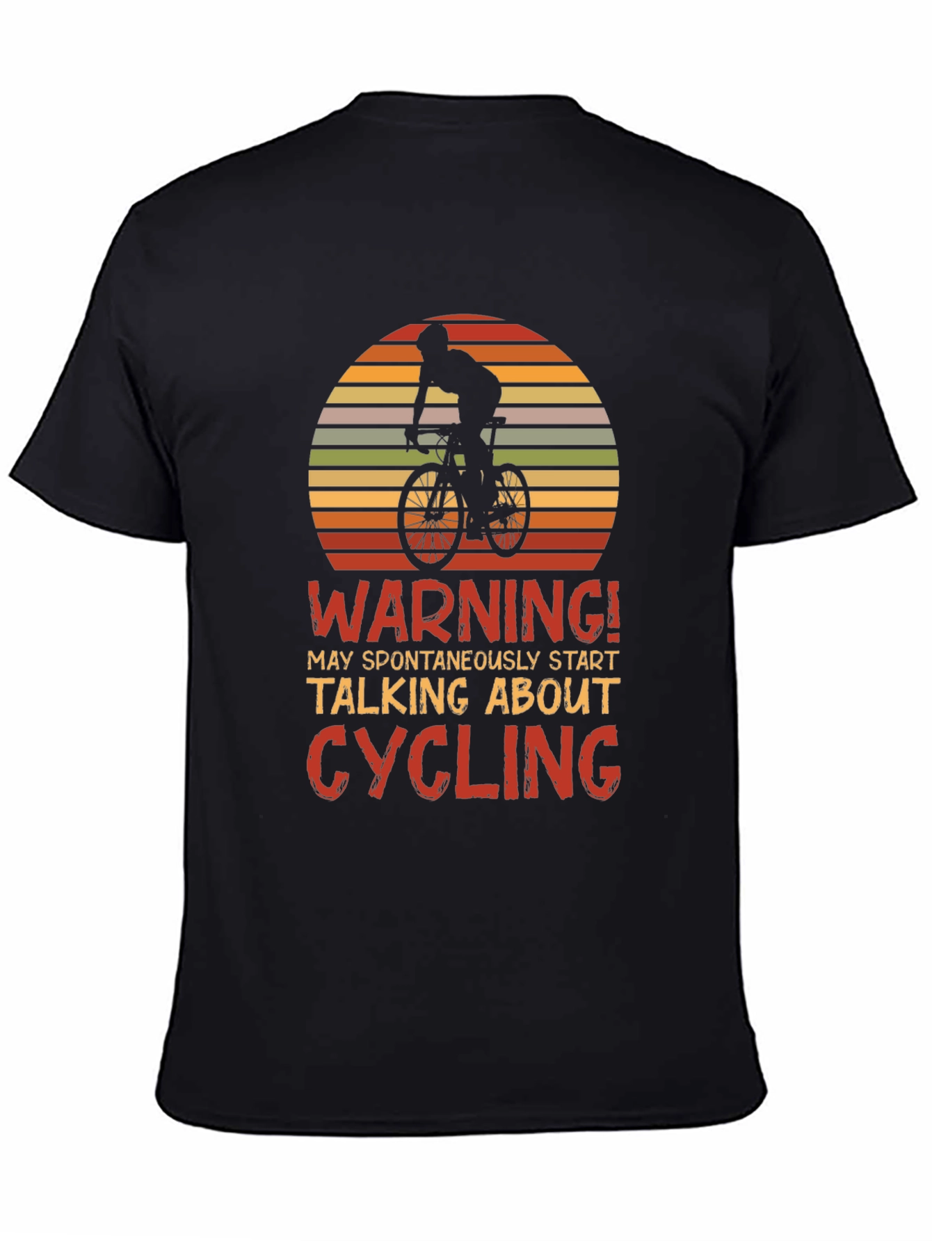 Cycling Enthusiast T-Shirt - Warning Cyclist!