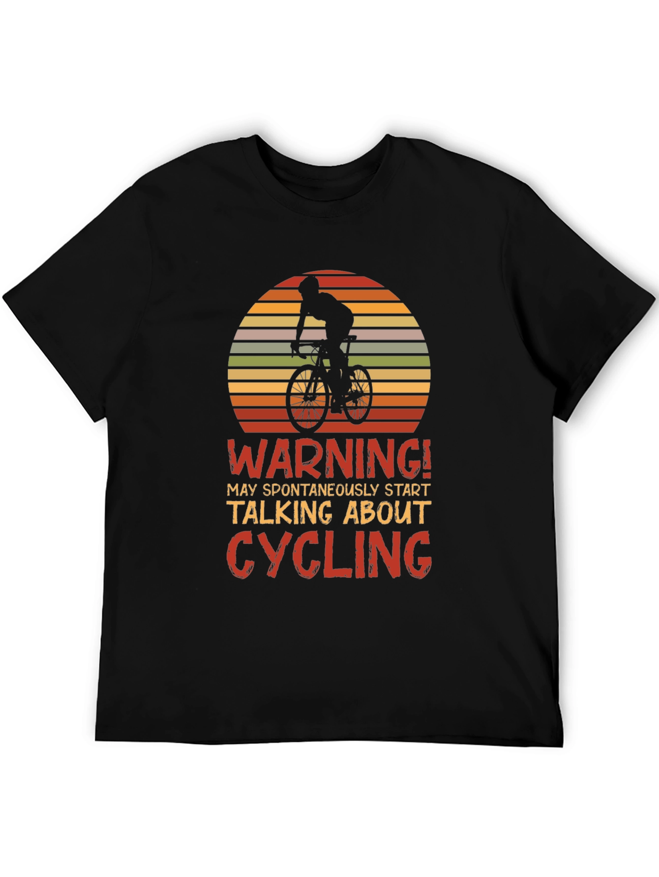 Cycling Enthusiast T-Shirt - Warning Cyclist!