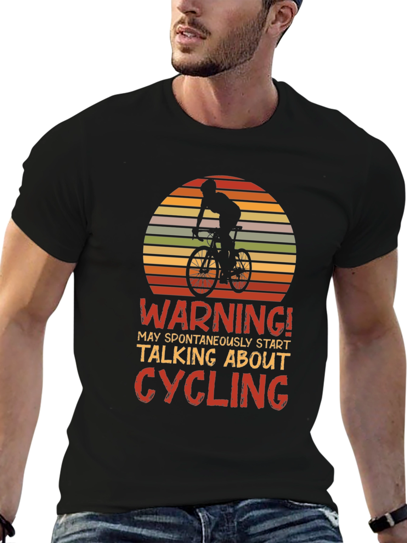 Cycling Enthusiast T-Shirt - Warning Cyclist!