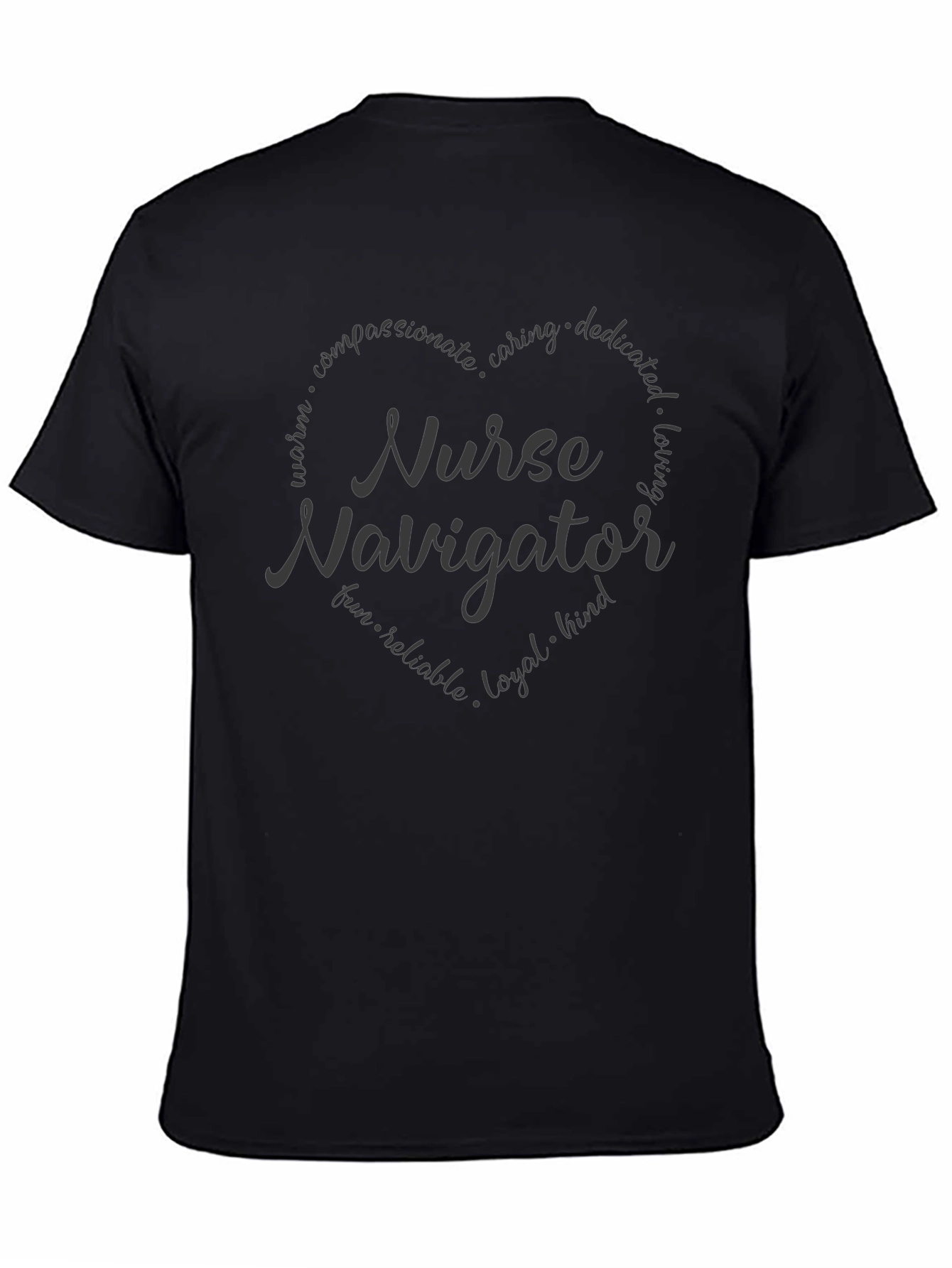 Nurse Navigator Heart Graphic Tee