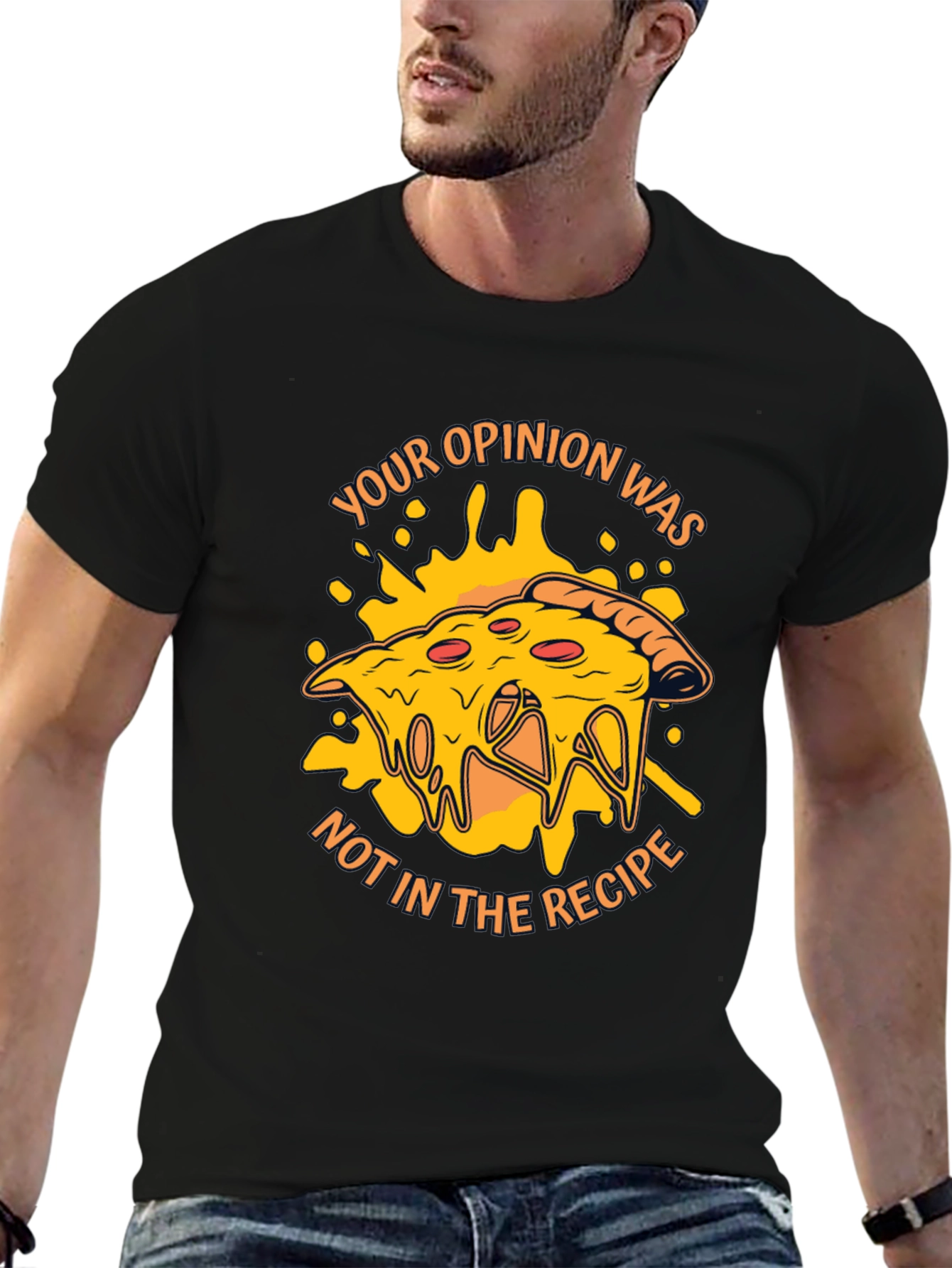 Pizza Opinion T-Shirt - Humorous Graphic Tee