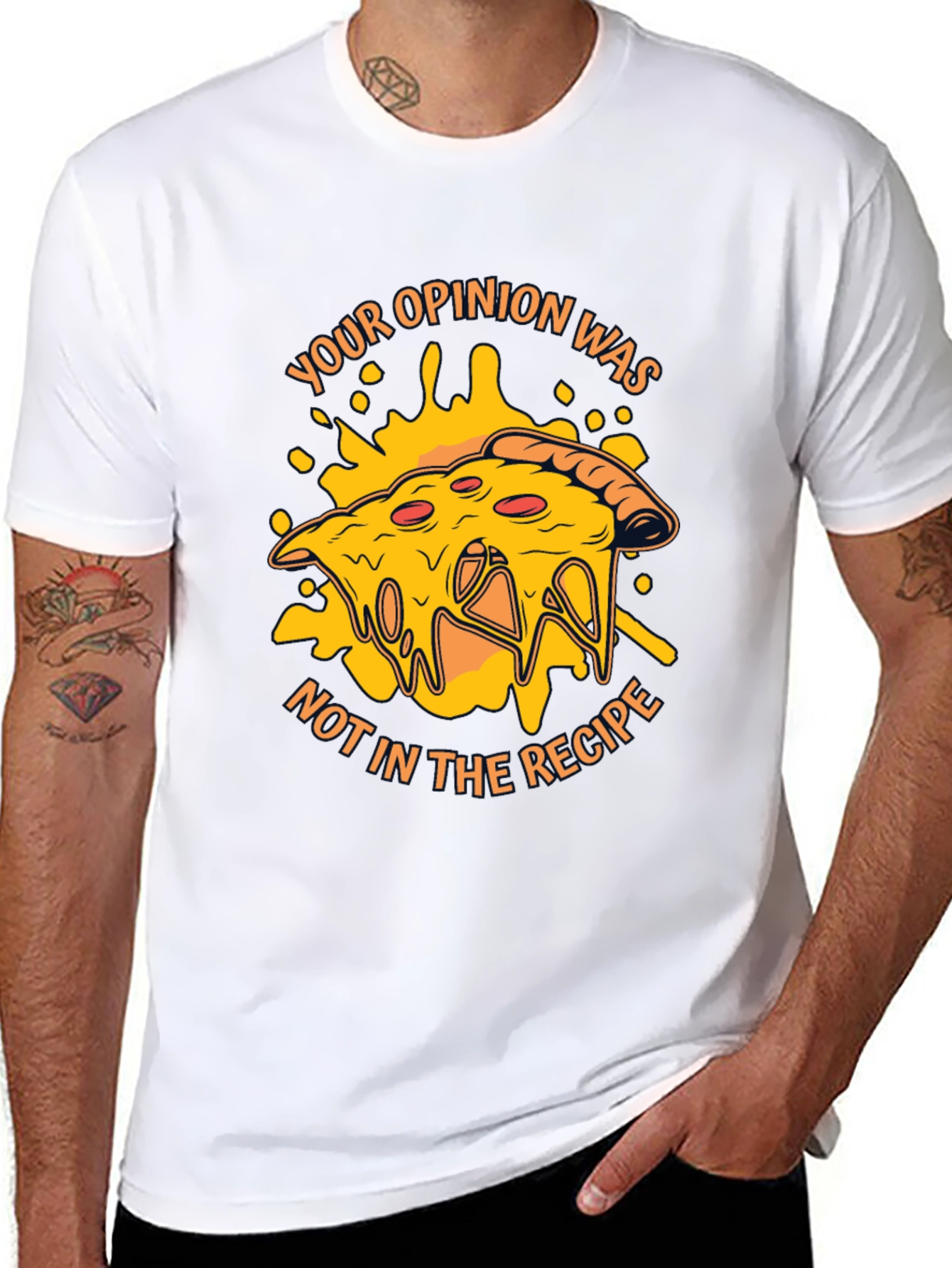 Pizza Opinion T-Shirt - Humorous Graphic Tee