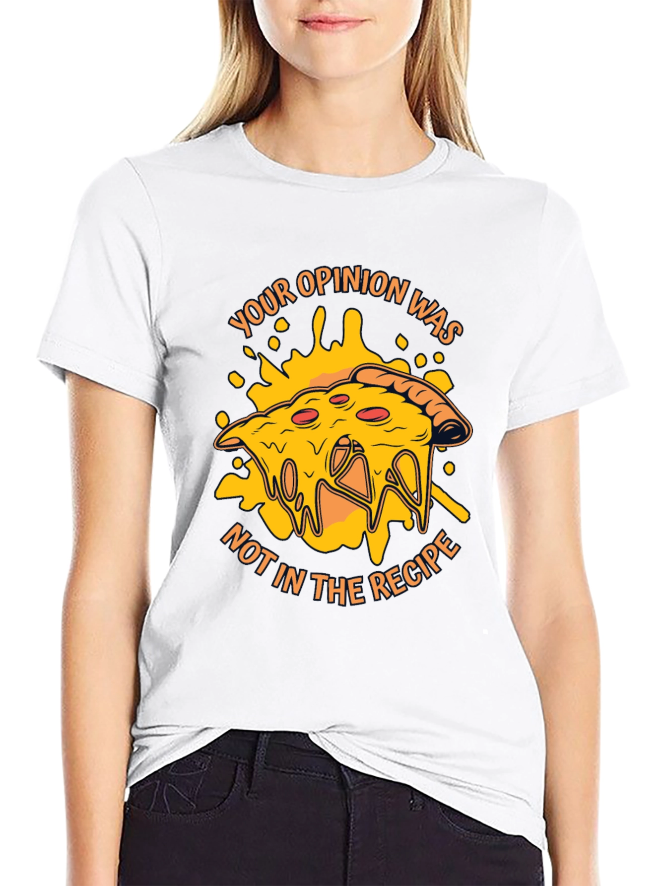 Pizza Opinion T-Shirt - Humorous Graphic Tee