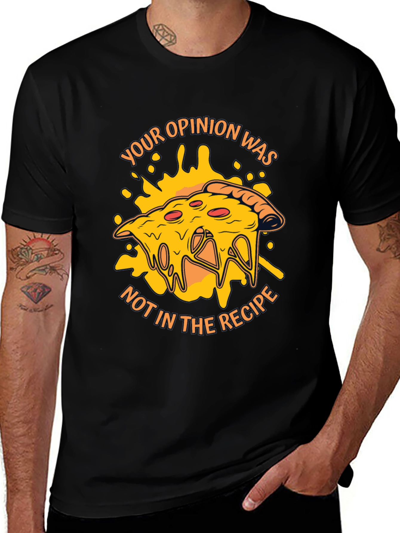 Pizza Opinion T-Shirt - Humorous Graphic Tee