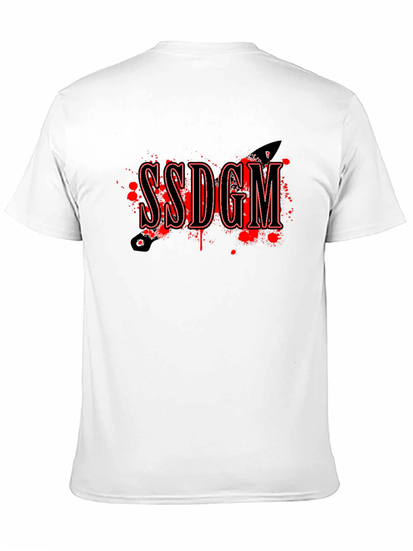 SSDGM Graphic Tee - Bold & Edgy Black T-Shirt