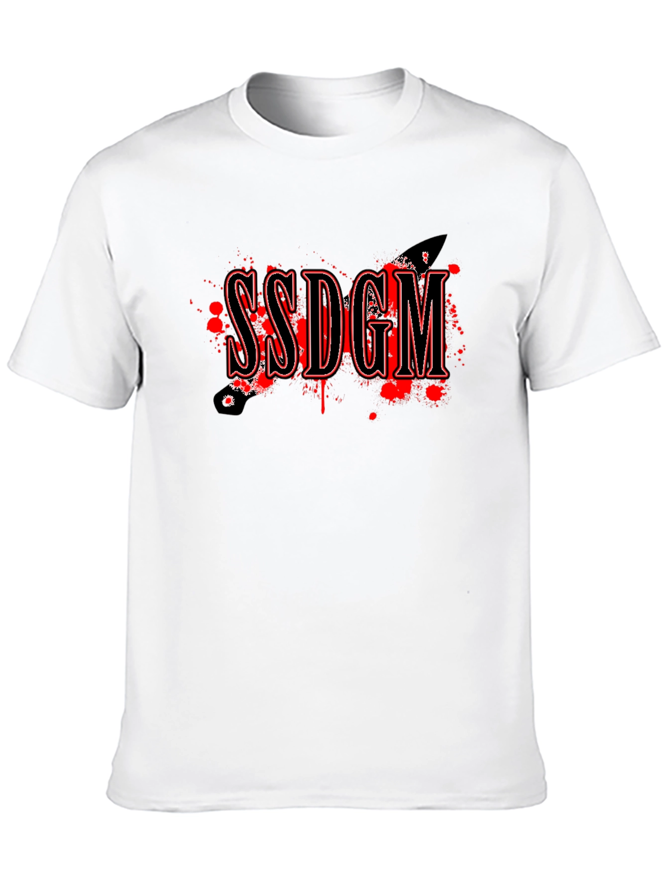 SSDGM Graphic Tee - Bold & Edgy Black T-Shirt