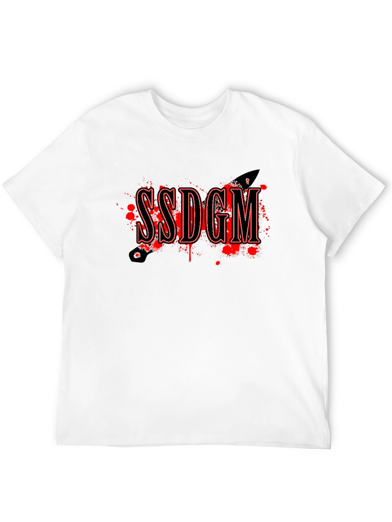 SSDGM Graphic Tee - Bold & Edgy Black T-Shirt