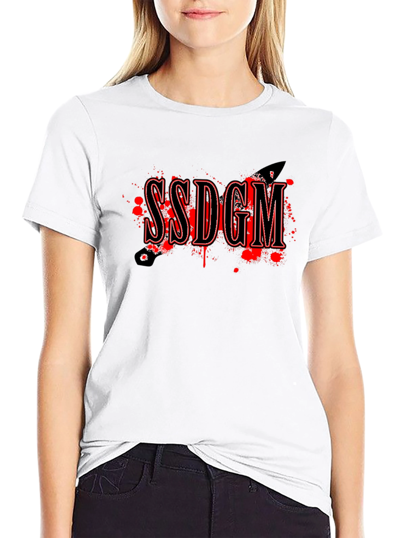SSDGM Graphic Tee - Bold & Edgy Black T-Shirt