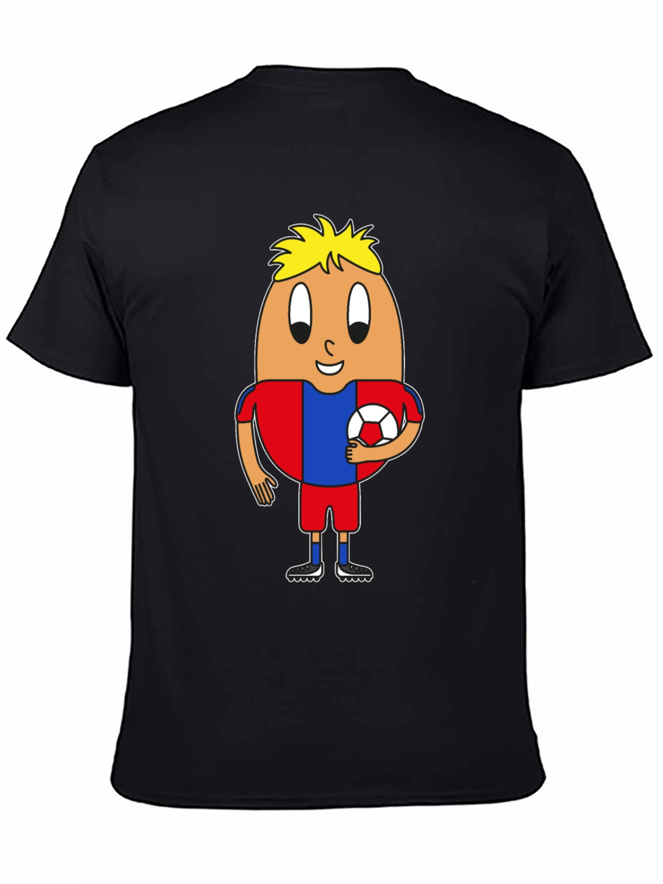 Egg Soccer Player Graphic Tee