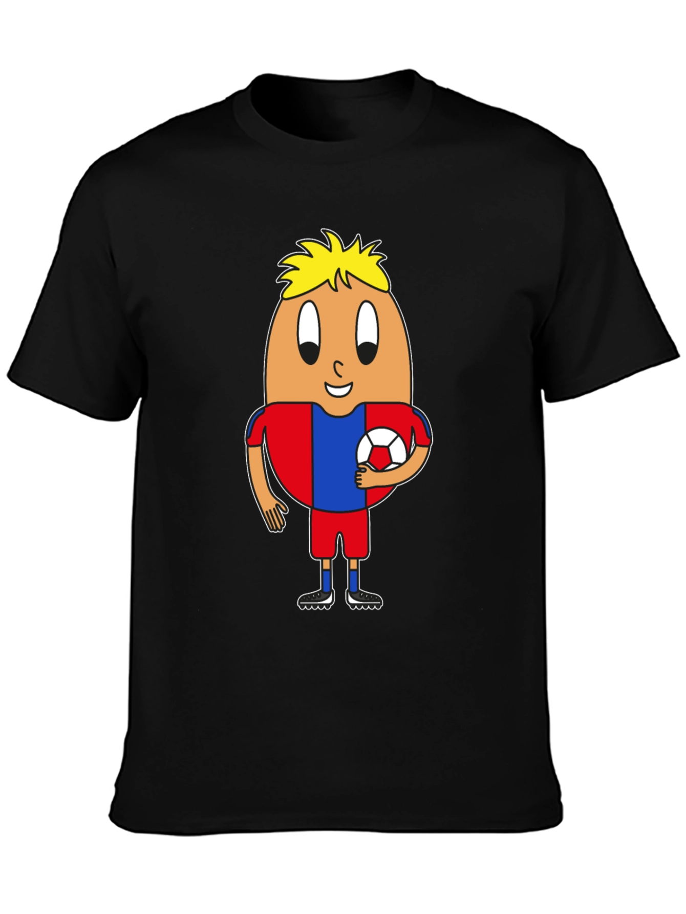 Egg Soccer Player Graphic Tee