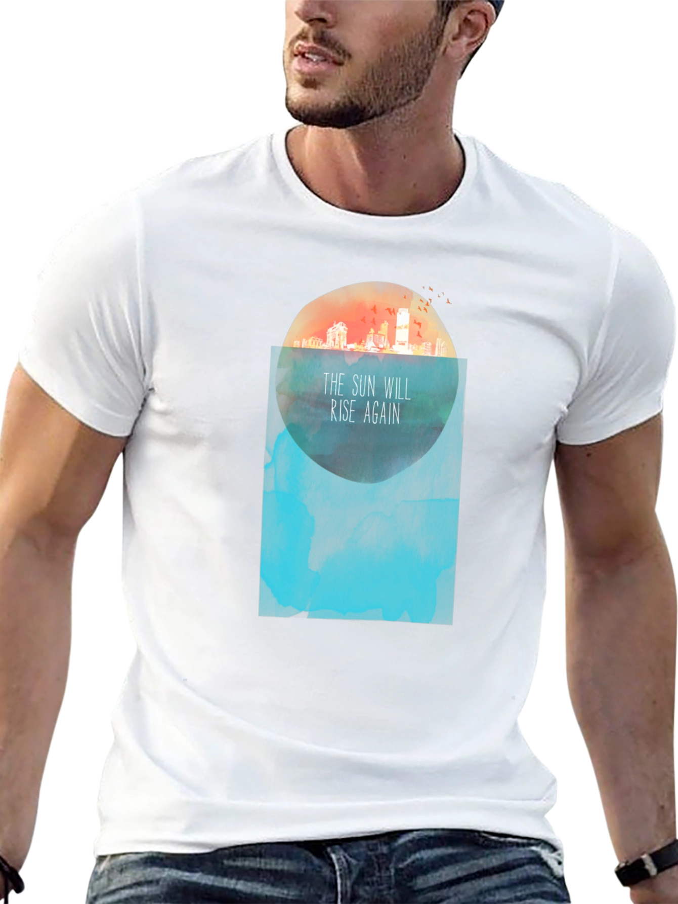 Rise Again Graphic Tee - Stylish Comfort