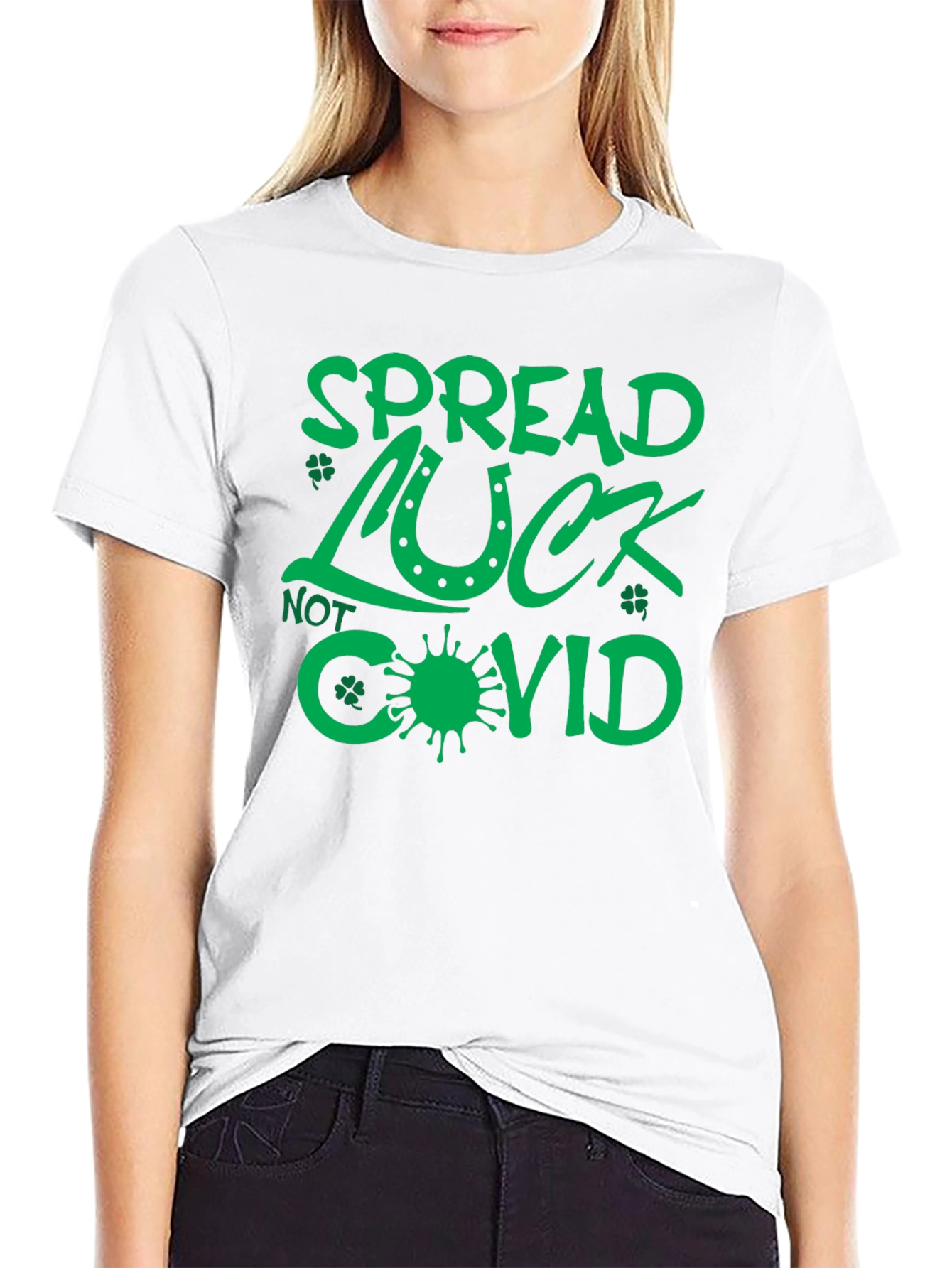 Spread Luck Not Covid - St. Patricks Day T-Shirt