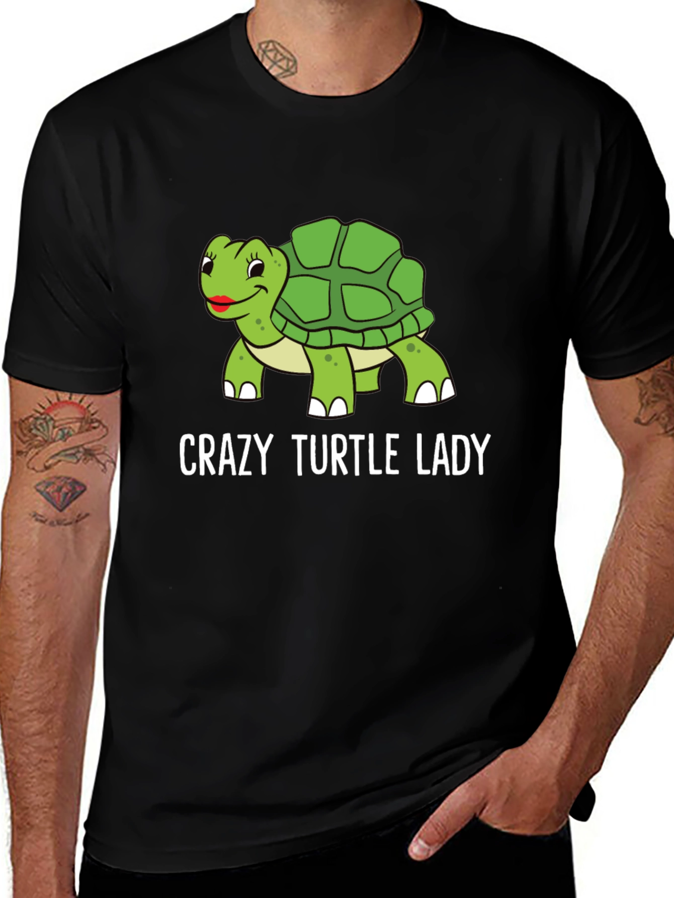 Crazy Turtle Lady T-Shirt - Funny Turtle Lover Tee