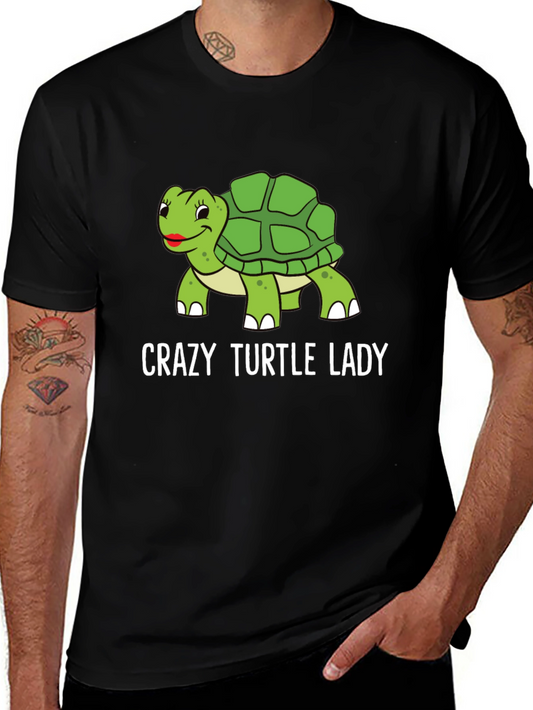 Crazy Turtle Lady T-Shirt - Funny Turtle Lover Tee