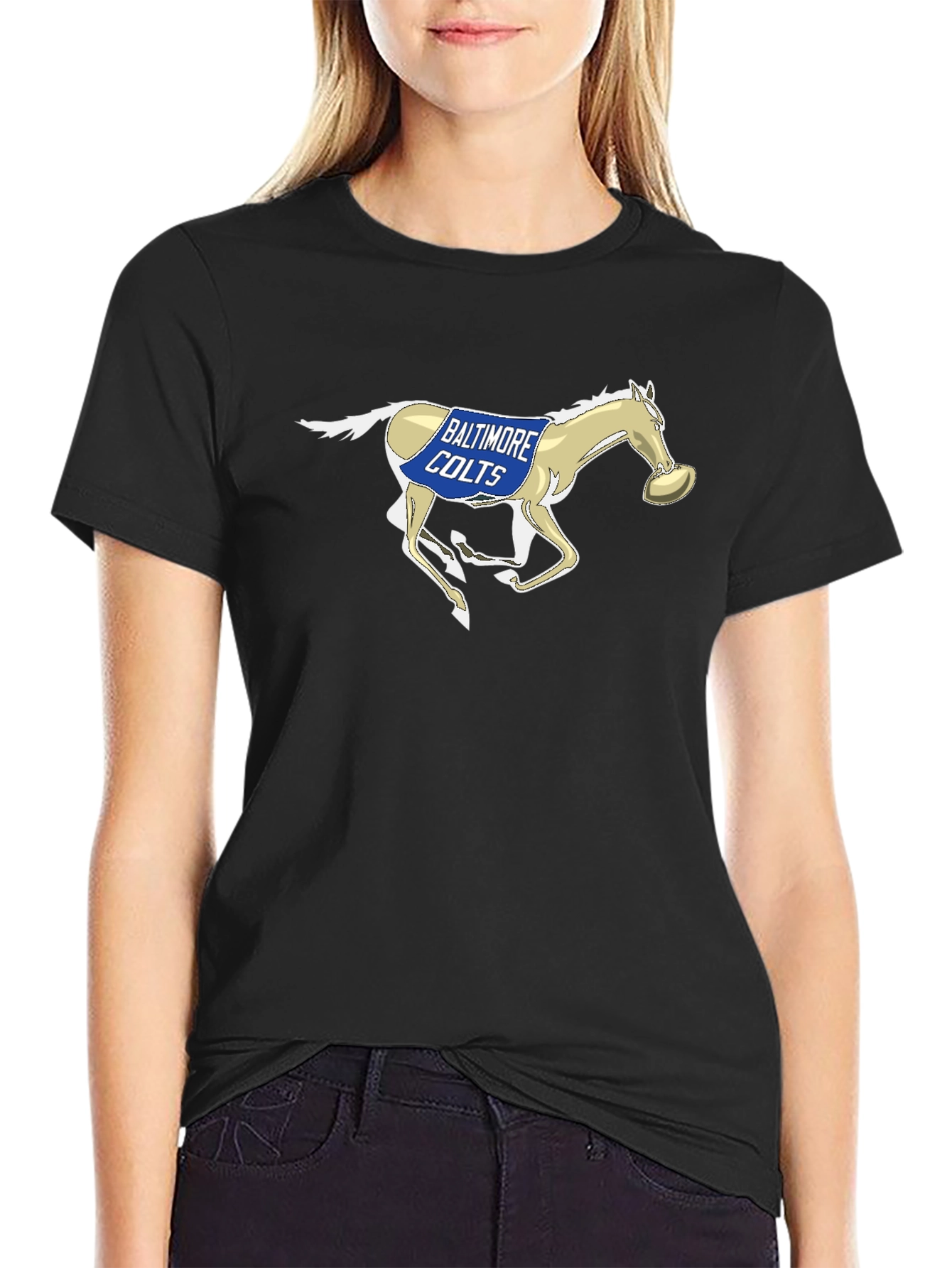 Baltimore Colts Retro Football T-Shirt