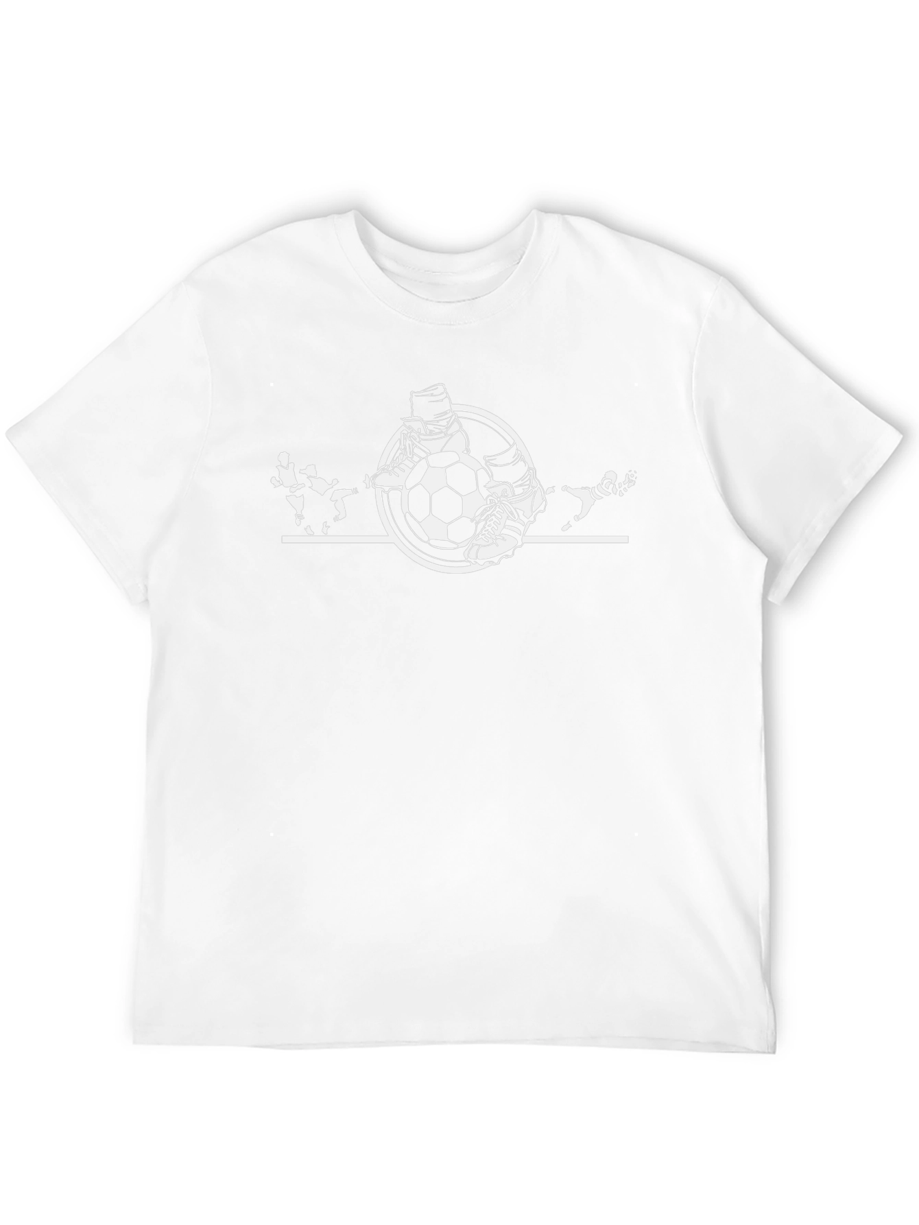 Black Soccer Graphic Tee
