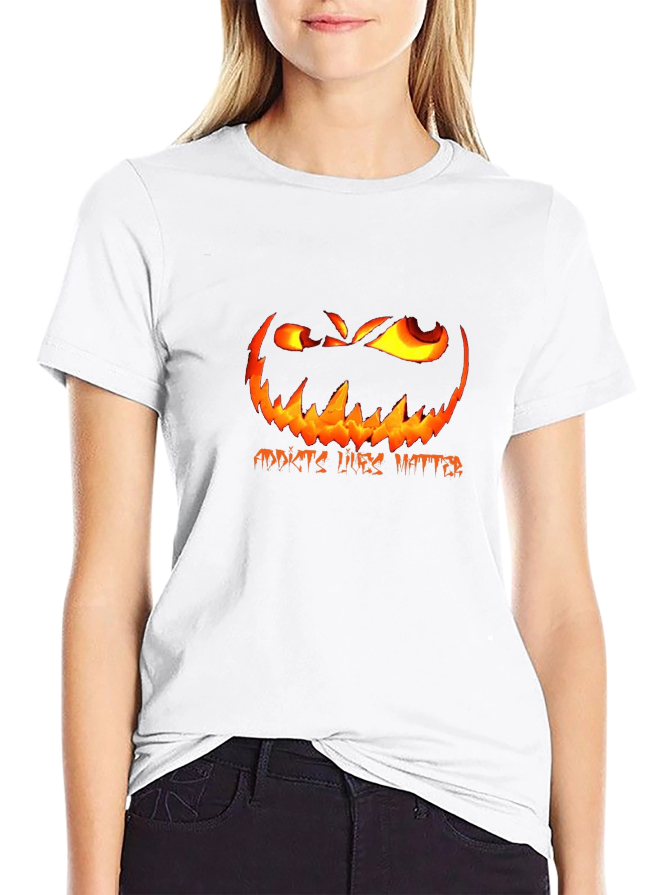 Halloween Addicts Lives Matter T-Shirt