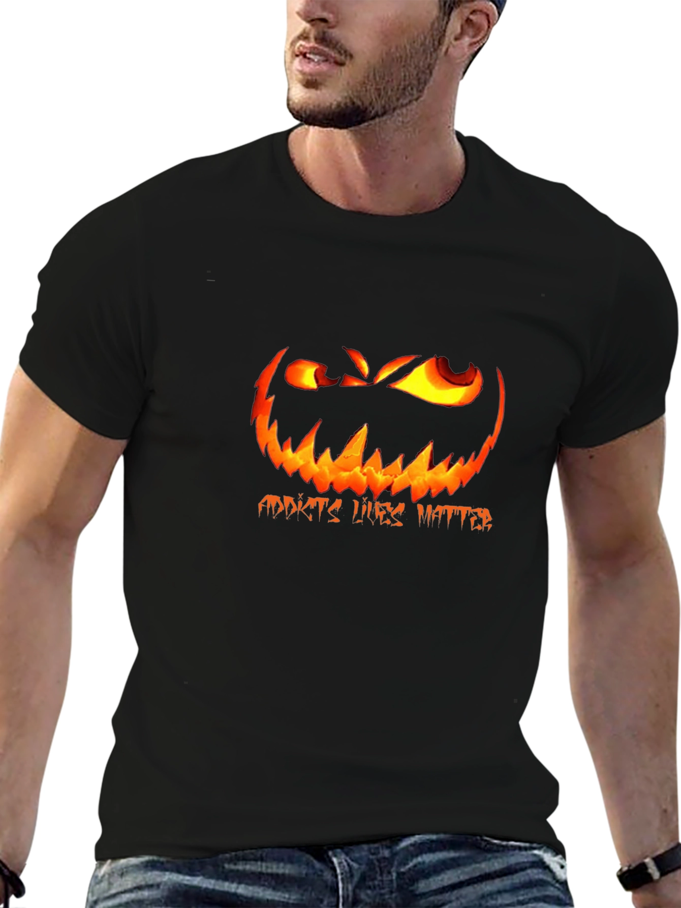 Halloween Addicts Lives Matter T-Shirt