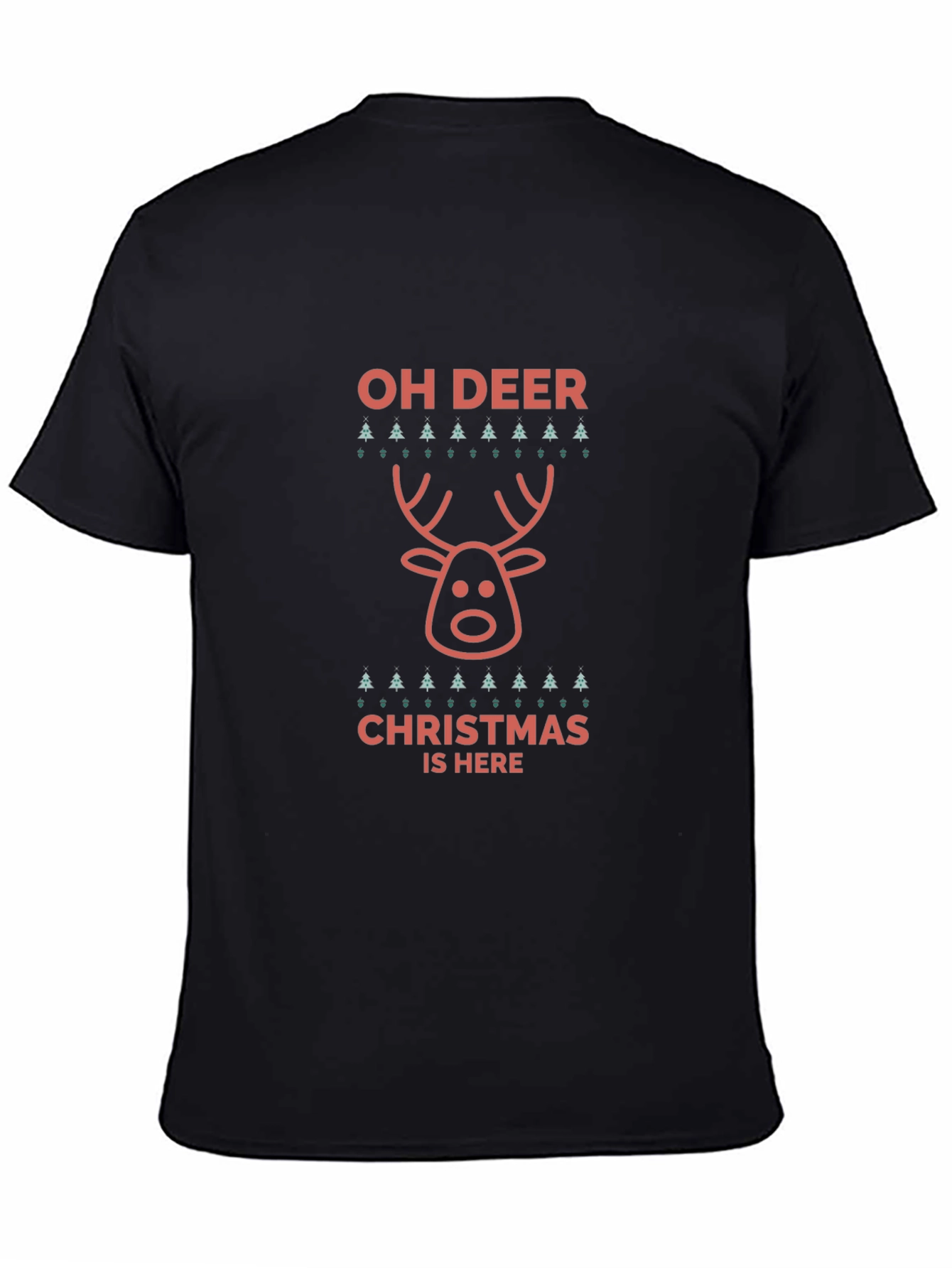 Oh Deer Christmas Holiday Graphic Tee