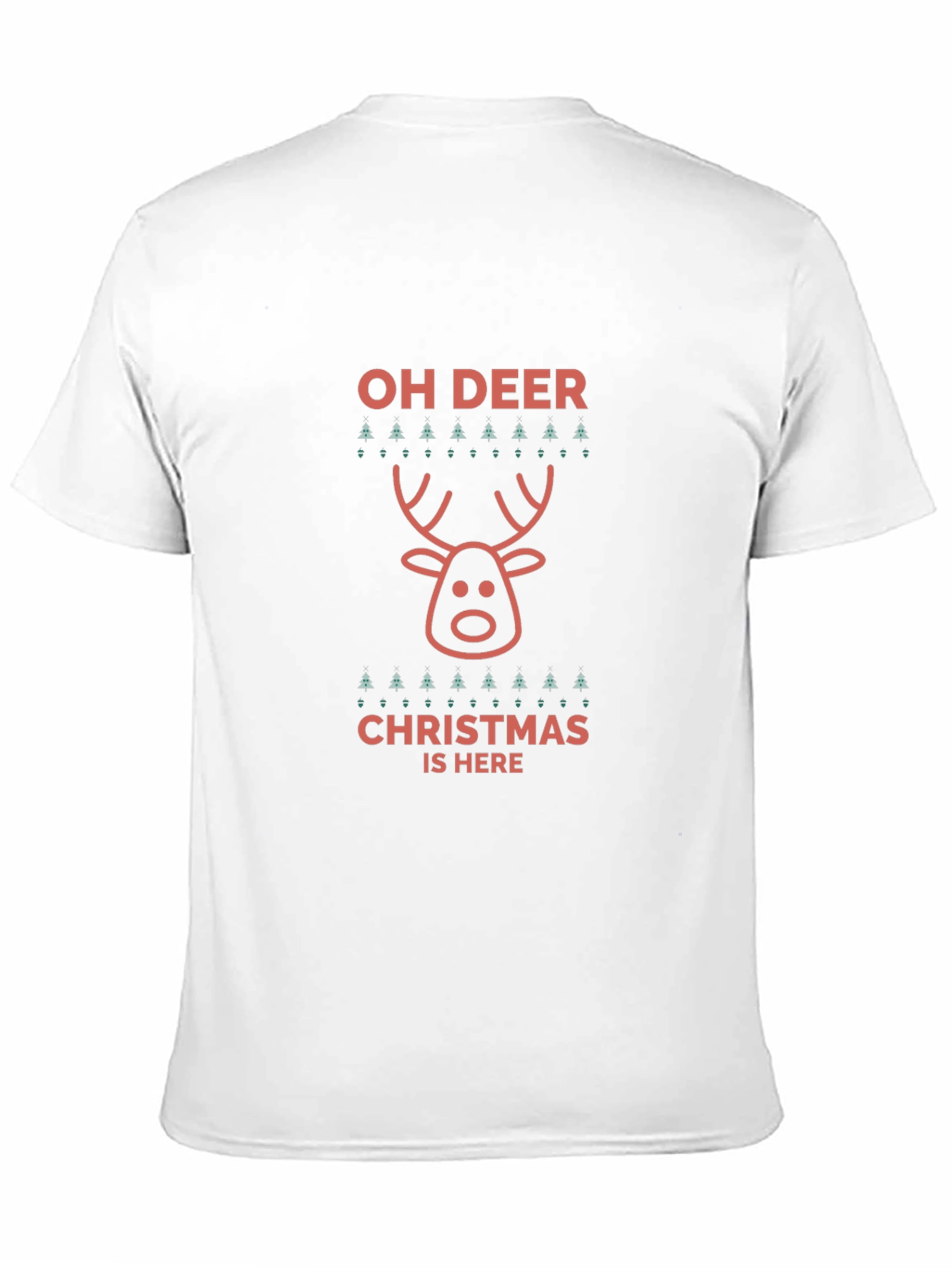 Oh Deer Christmas Holiday Graphic Tee