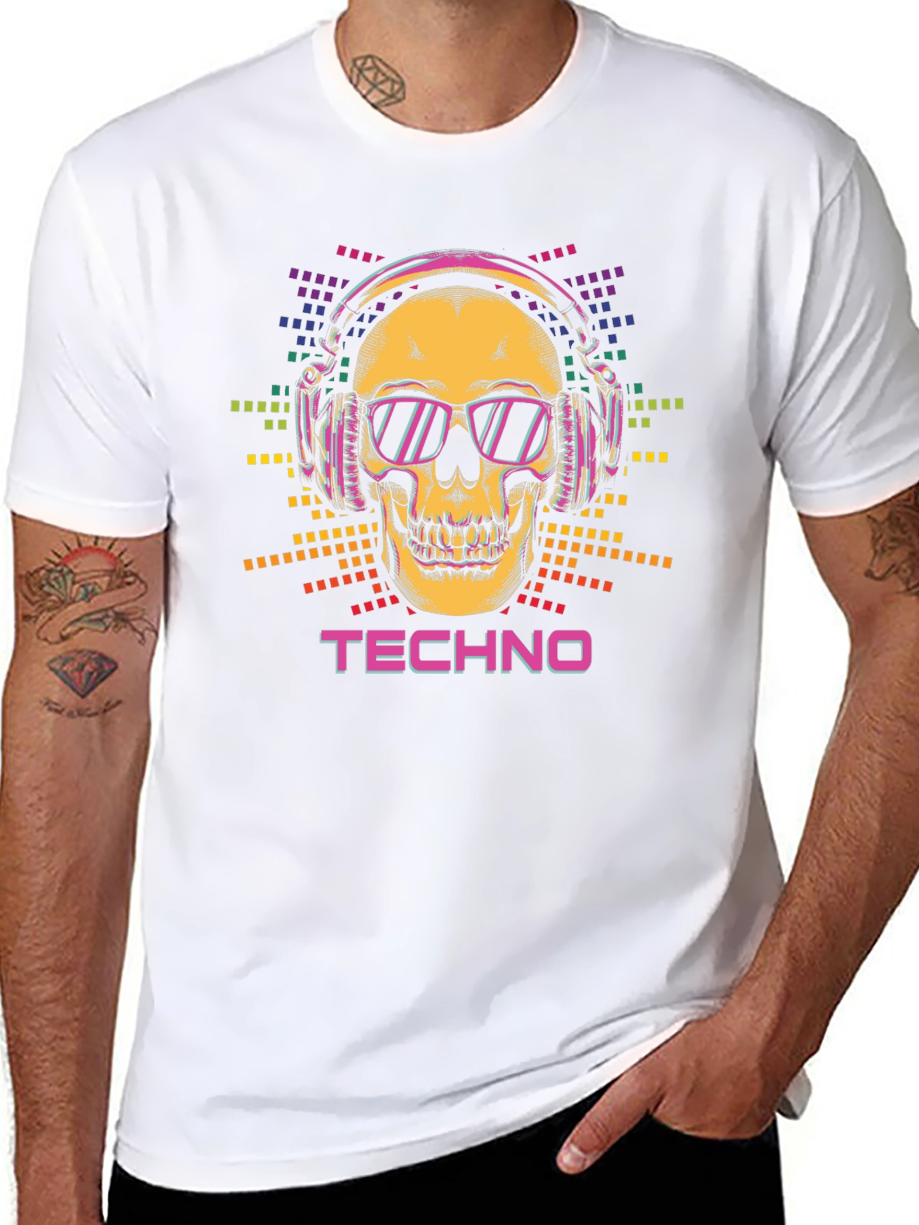 Techno Skull T-Shirt