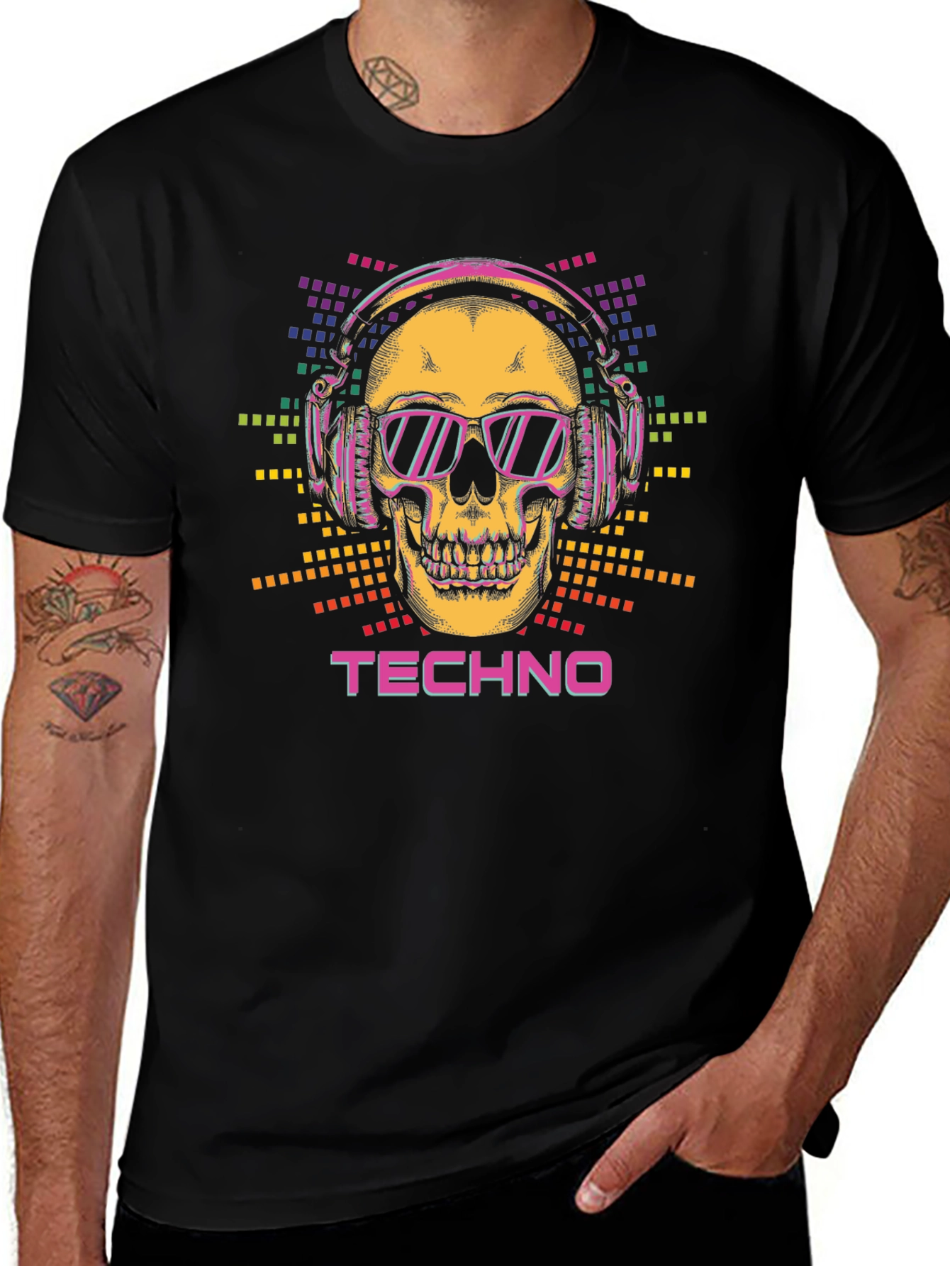 Techno Skull T-Shirt