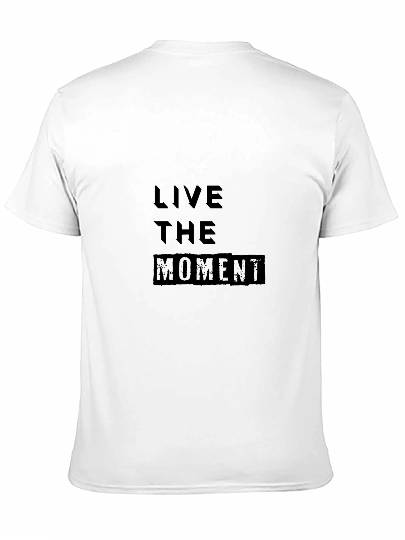 Live The Moment Black T-Shirt