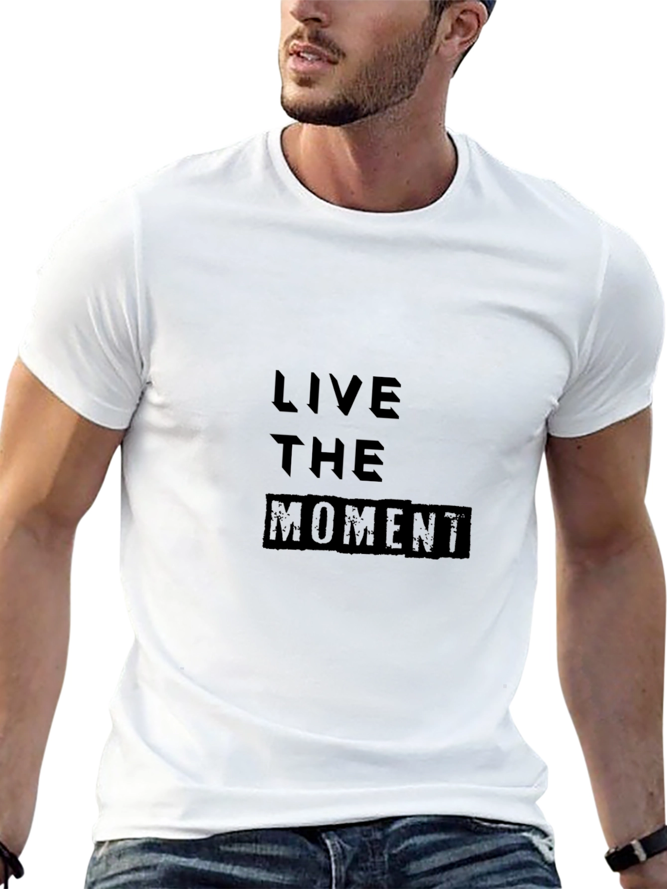Live The Moment Black T-Shirt