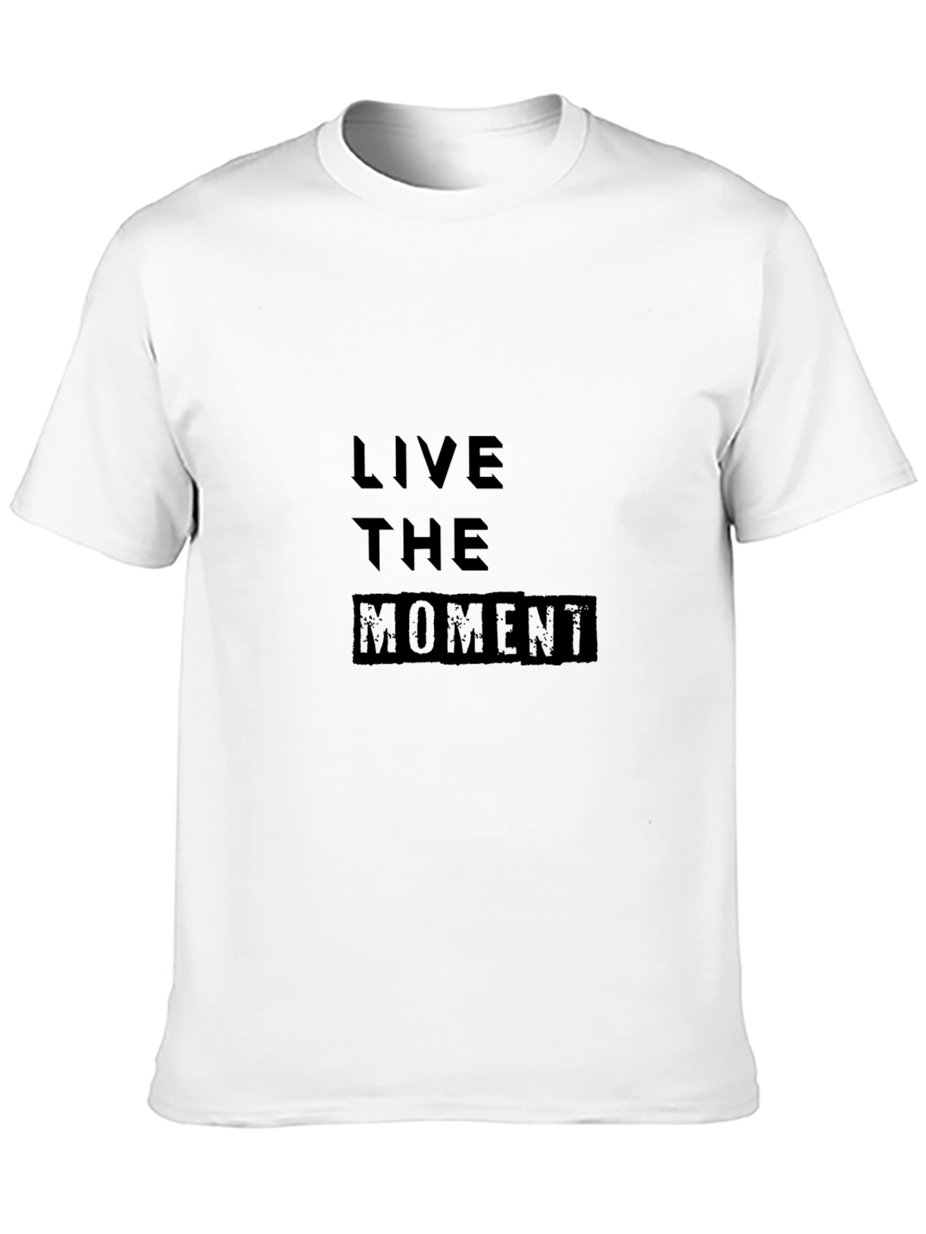 Live The Moment Black T-Shirt