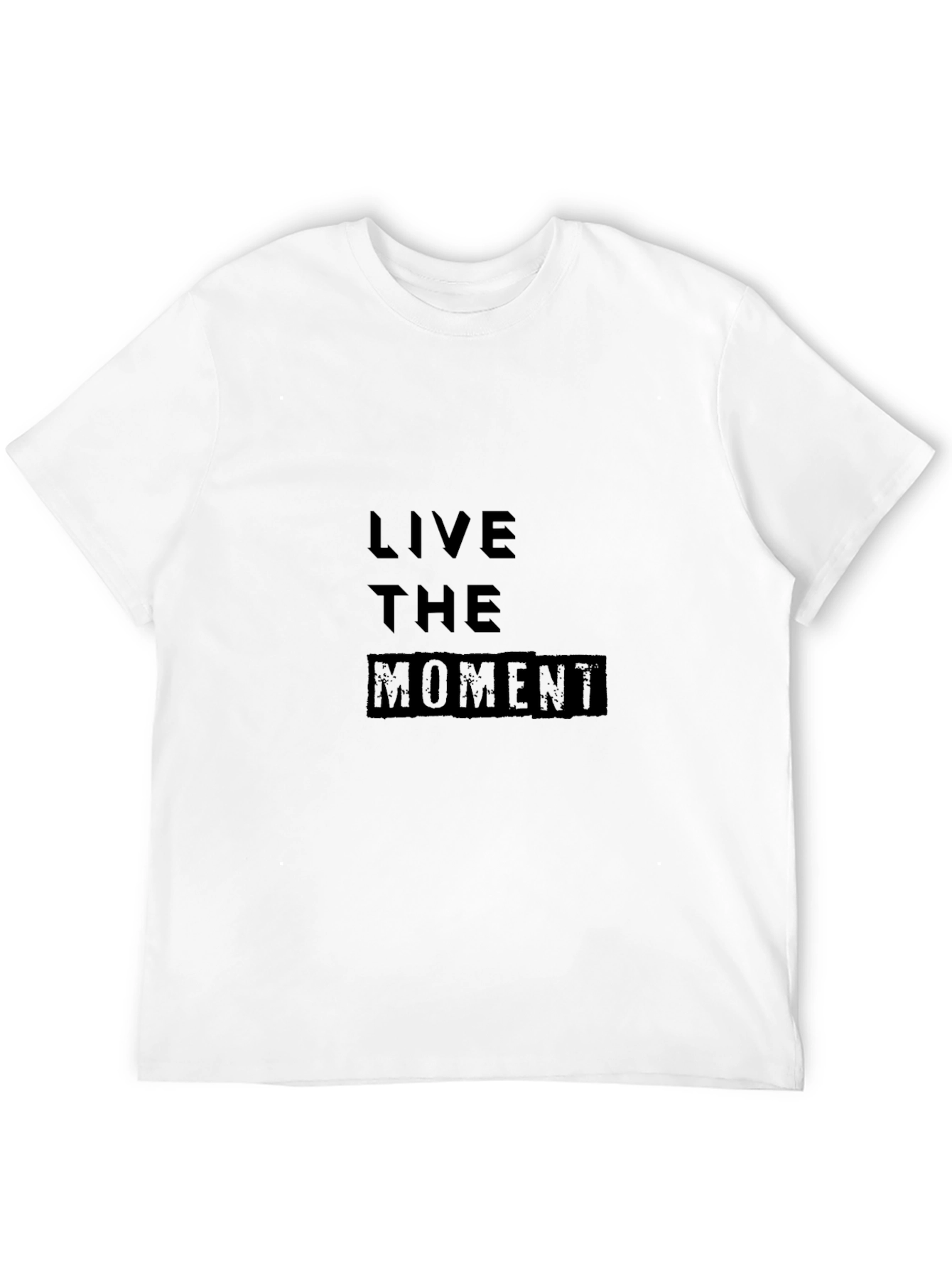 Live The Moment Black T-Shirt