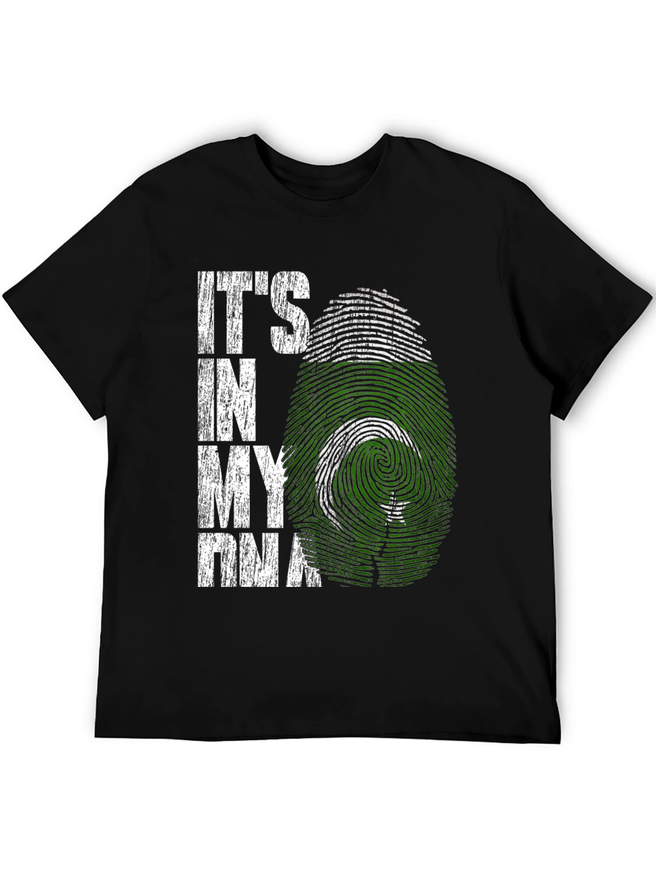 Pakistan DNA T-Shirt - Green & White Flag
